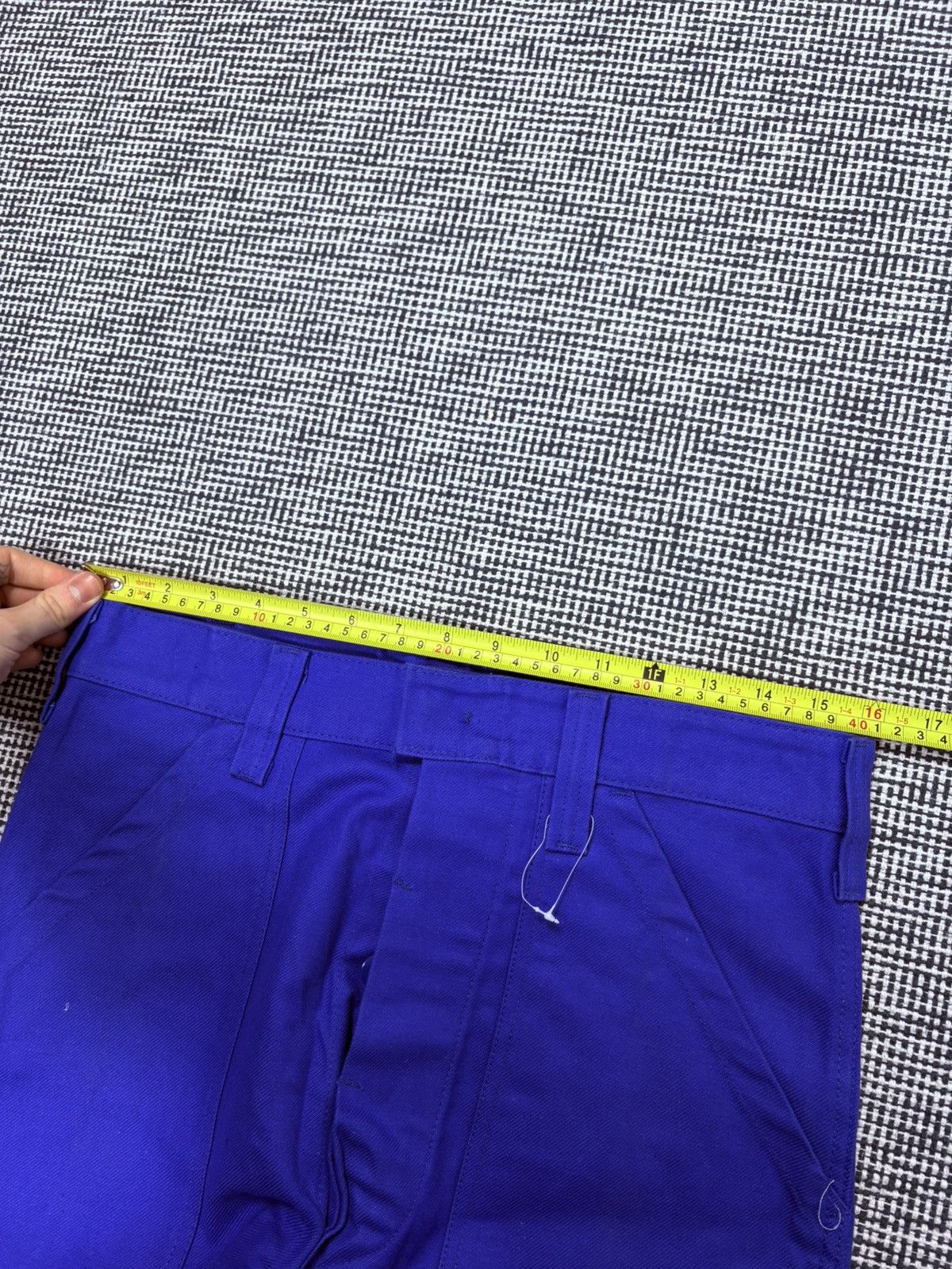 Le Laboureur 70s Macober cropped French worker trousers Size US 32 / EU 48 - 11 Thumbnail