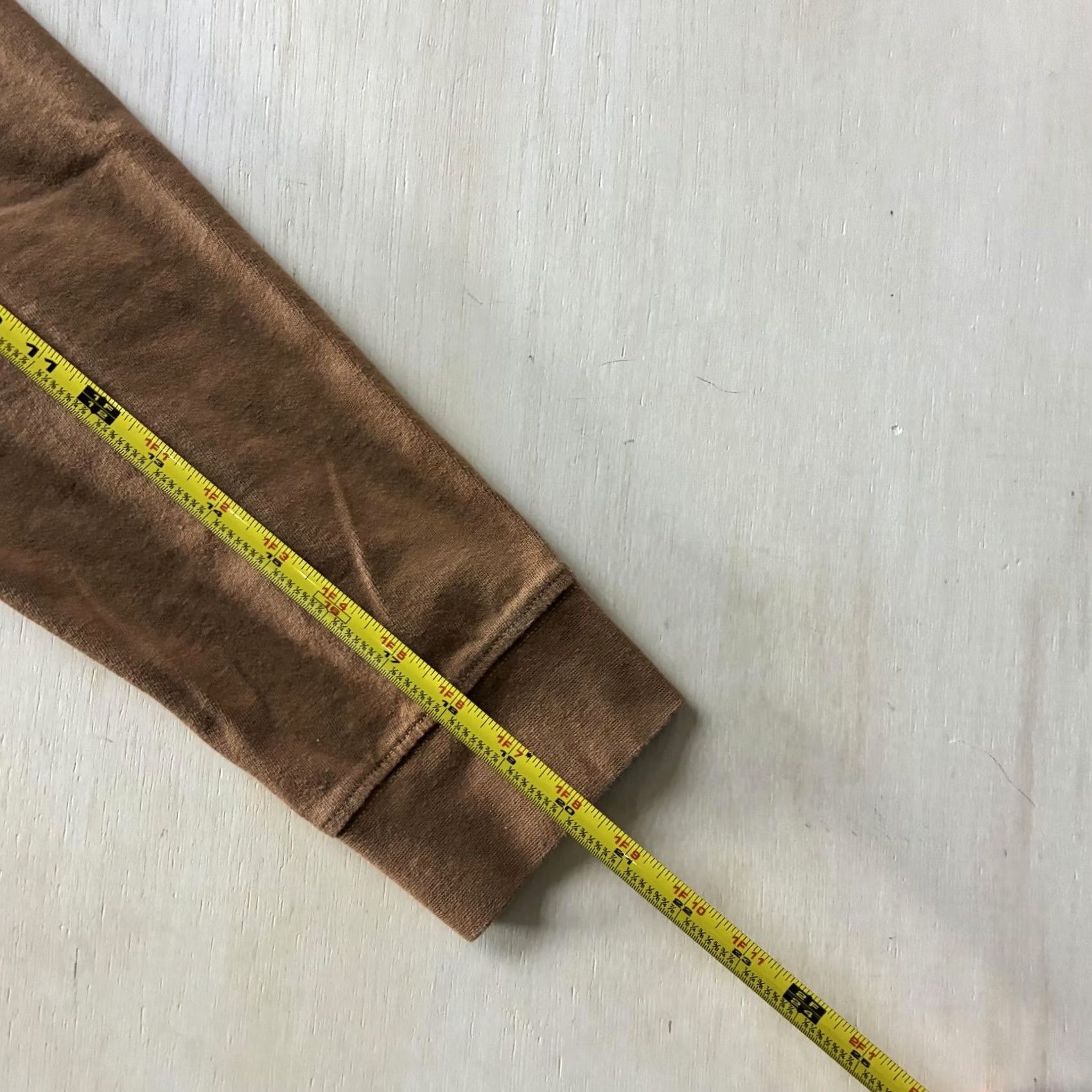 Lee Lee Shirt Mens Large Brown Classic Fit Pocket Logo Long Sleeve Tee T-Shirt Size US L / EU 52-54 / 3 - 6 Thumbnail