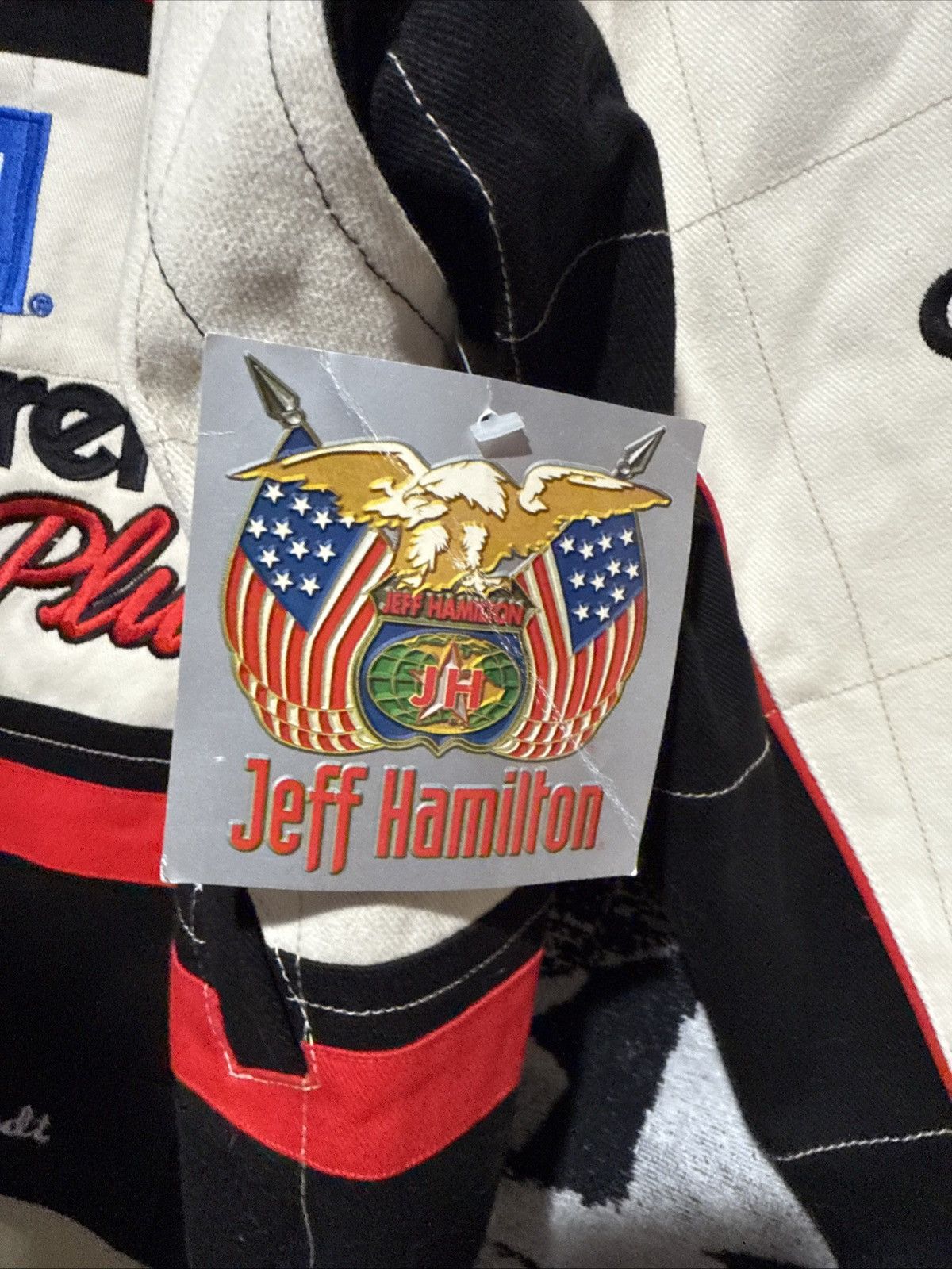 Jeff Hamilton NWT VTG 90’s Jeff Hamilton Jacket Sz L Dale Earnhardt Sr. Size US L / EU 52-54 / 3 - 4 Thumbnail