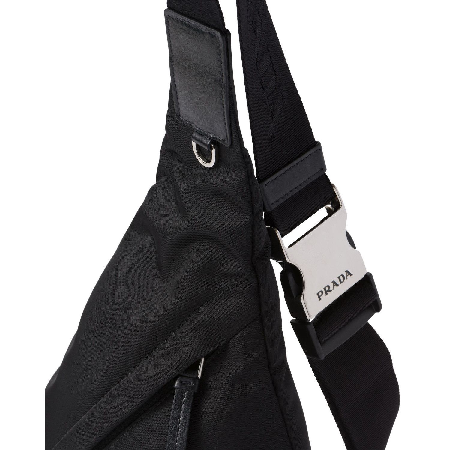 Prada PRADA $2450 Re-Nylon/Leather Black backpack New & Authentic Size ONE SIZE - 4 Thumbnail