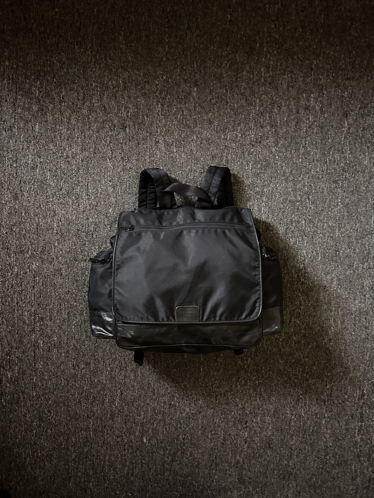 Yohji Yamamoto YOHJI YAMAMOTO NYLON 2 WAY BACKPACK MESSENGER BAG Size ONE SIZE - 1 Thumbnail