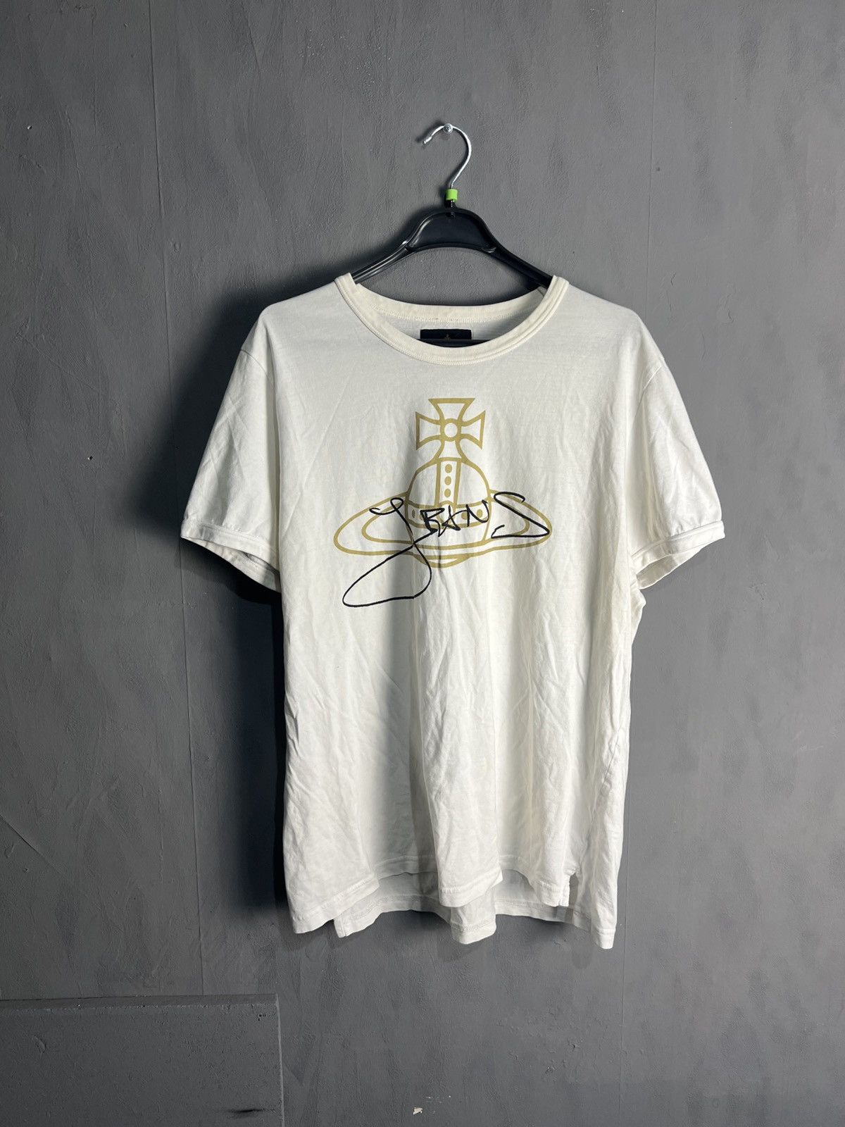 Vivienne Westwood VIVIENNE WESTWOOD T-SHIRT BIG LOGO GRAPHIC DESIGN Size US XL / EU 56 / 4 - 1 Thumbnail