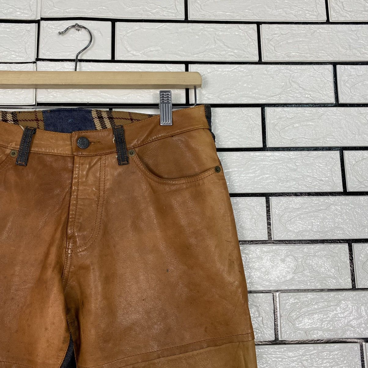Dolce & Gabbana 🔥VINTAGE LEATHER & DENIM DOLCE GABBANA Size 28" / US 6 / IT 42 - 6 Thumbnail