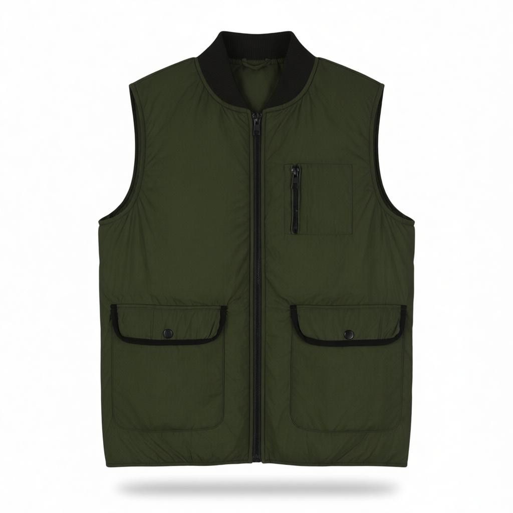 Other CBTINO XL Forest Night Green Padded Patch Vest 88035 Size US XL / EU 56 / 4 - 1 Thumbnail
