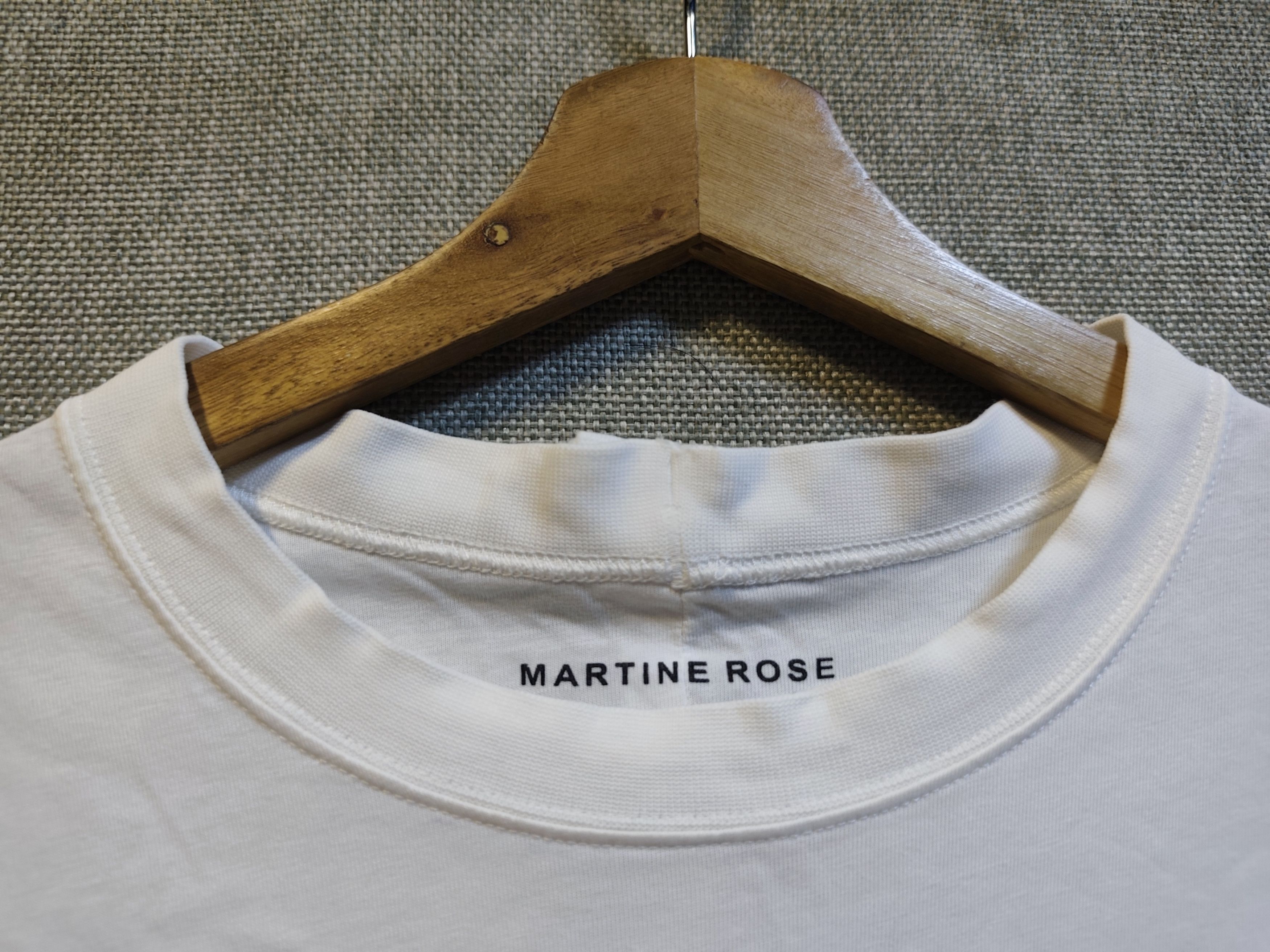 Martine Rose Martine Rose "The Best" Graphic with Back Seam Detail Tee Size US M / EU 48-50 / 2 - 7 Thumbnail
