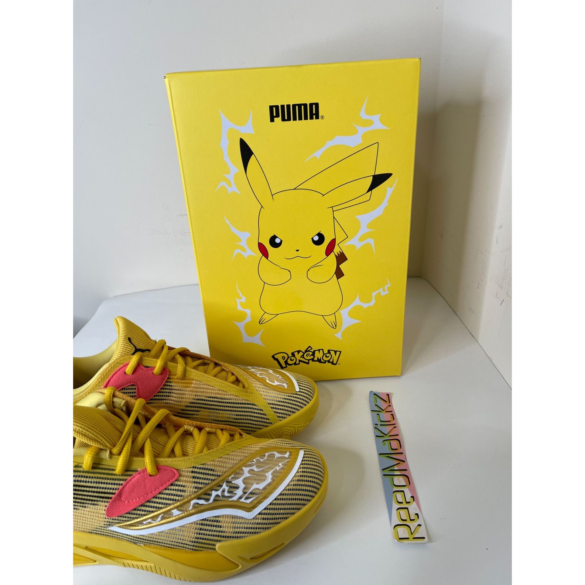 Puma Puma x Pokemon All Pro Nitro 2 Pikachu Mens 8us Size US 8 / EU 41 - 8 Thumbnail