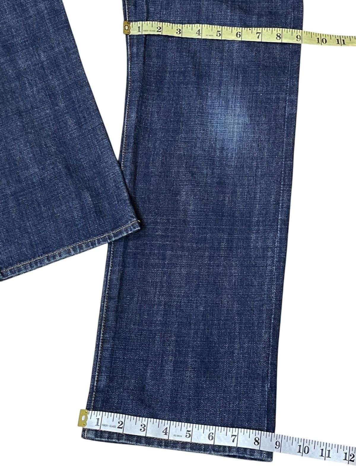 Japanese Brand SICK🔥JAPANESE BRAND CONCAVE ATTEMPT DOUBLE WAIST JEANS Size US 32 / EU 48 - 14 Thumbnail