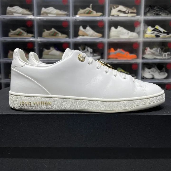 Louis Vuitton Louis Vuitton Frontrow White Leather Fashion Sneakers -2508 Size US 6 / IT 36 - 5 Thumbnail