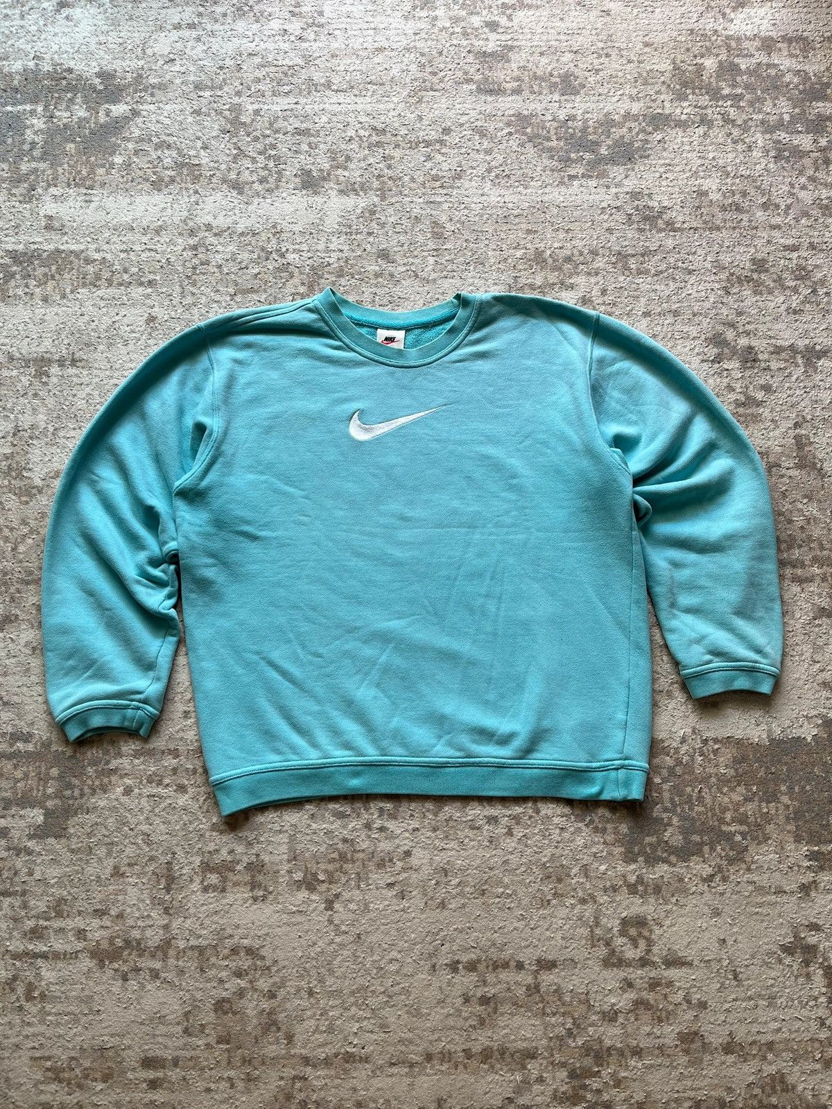 Nike OG Nike Vintage Swoosh Baby Blue Sz S - XS Women’s 1998 Size XS / US 0-2 / IT 36-38 - 1 Thumbnail