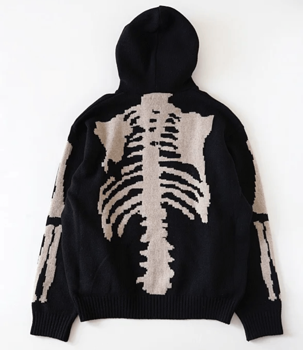 Kapital Capital 5G Wool BONE Hooded Sweater Size US L / EU 52-54 / 3 - 1 Thumbnail