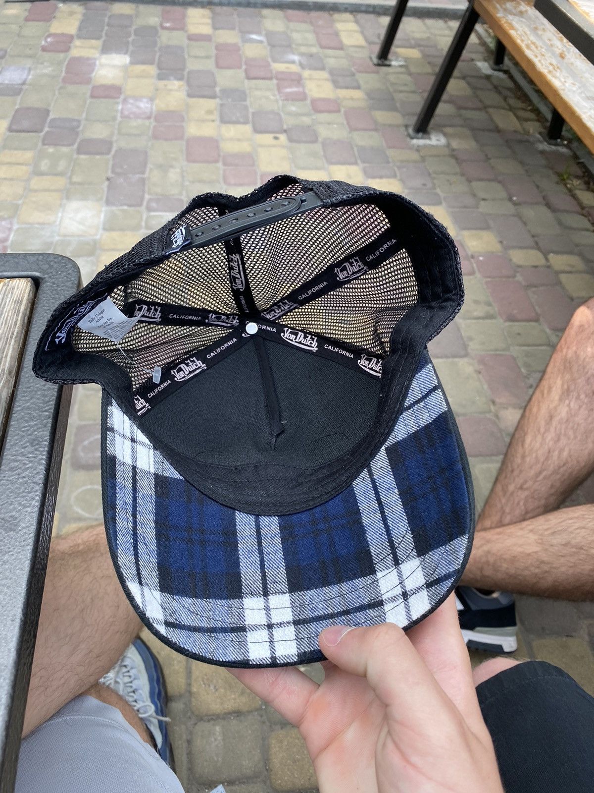 Vintage × Von Dutch Mens Vintage Von Dutch Cap Trucked Y2K OPIUM Cap Size ONE SIZE - 3 Thumbnail