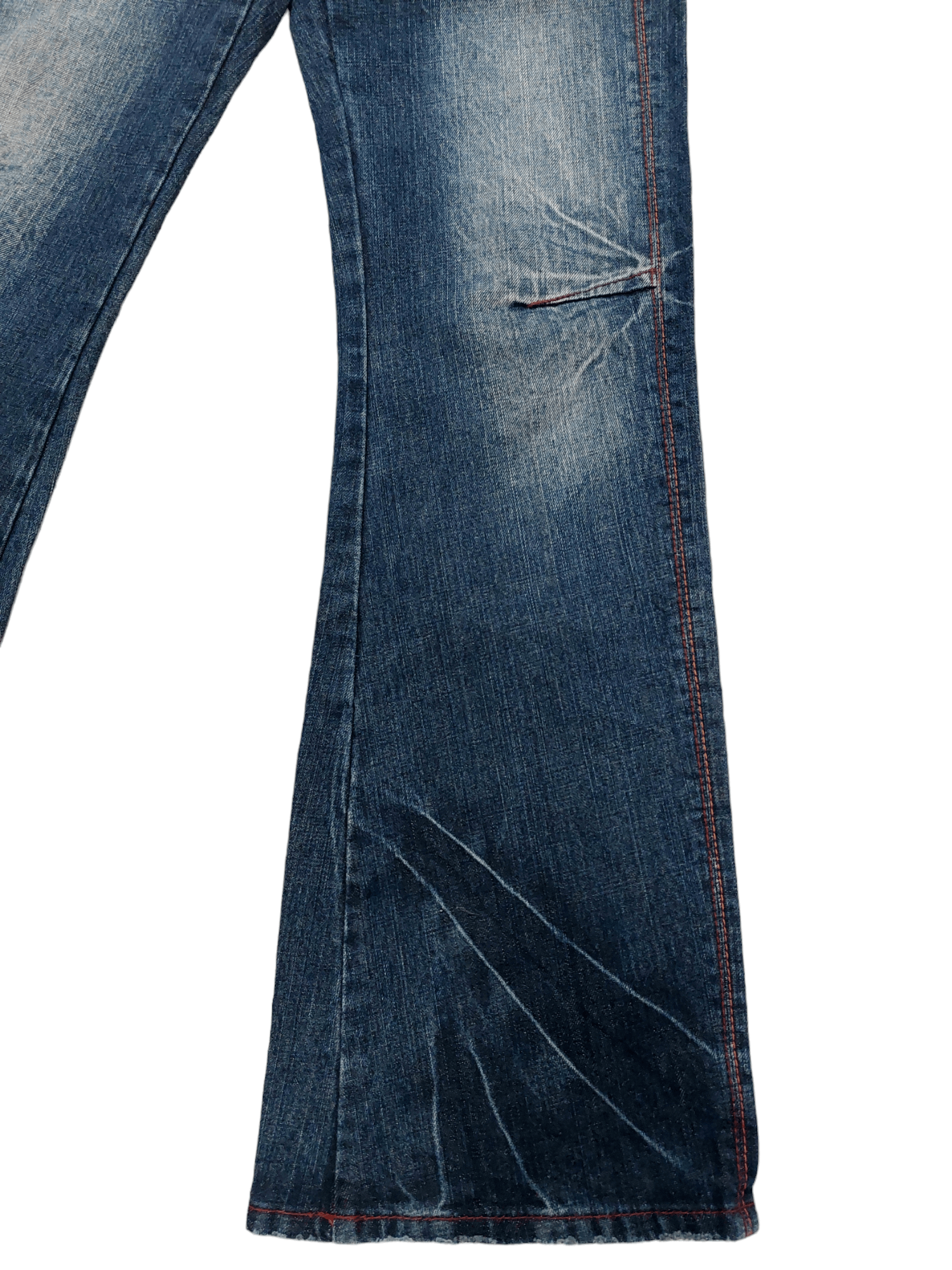 Japanese Brand × Vintage SUPER FLARE💥 Et Boite Japanese Wide Leg Flare Denim Size US 32 / EU 48 - 8 Thumbnail