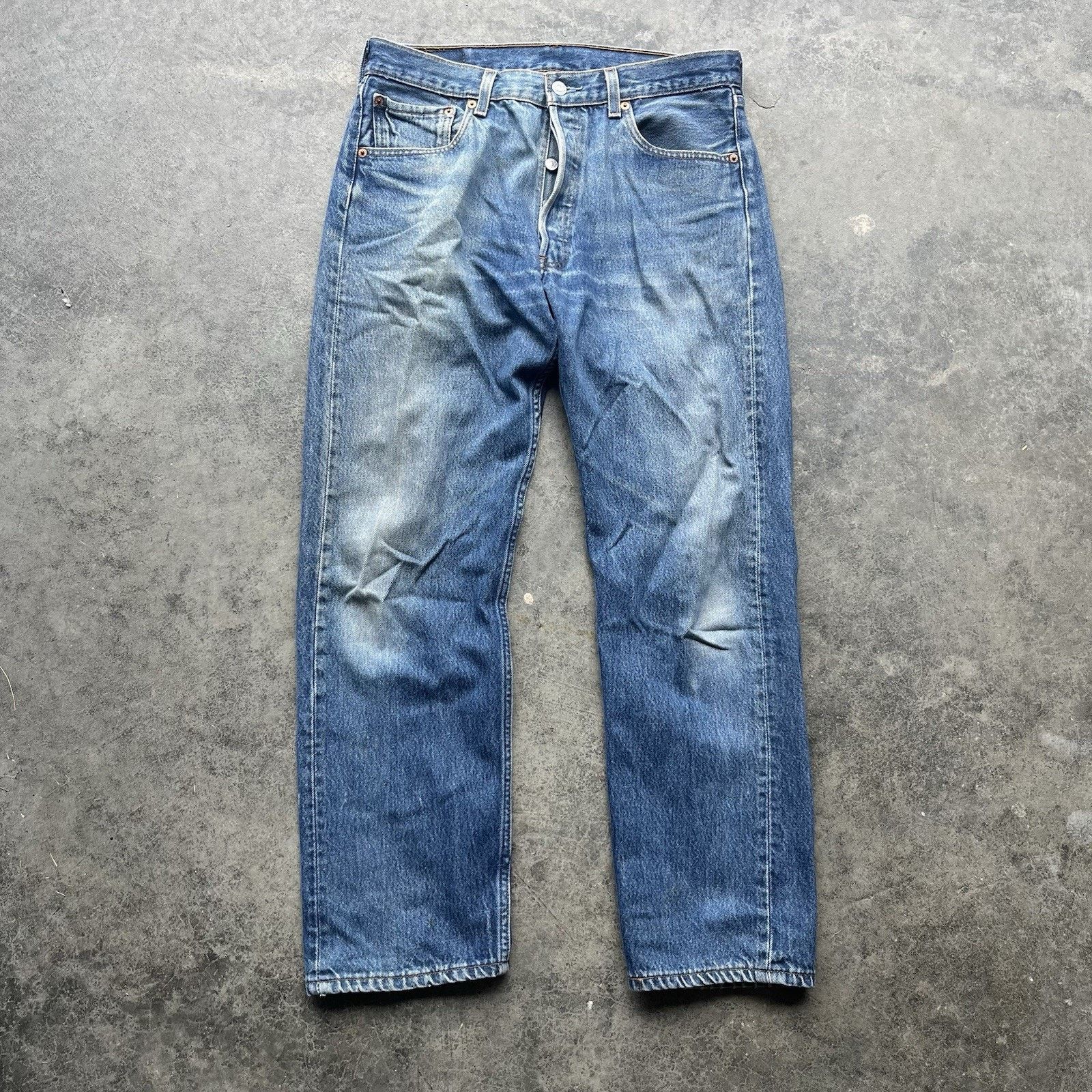 Levi's Vintage Levi’s 501xx Jeans Men’s 34 X 30 Dark Wash Western W Size US 34 / EU 50 - 6 Thumbnail