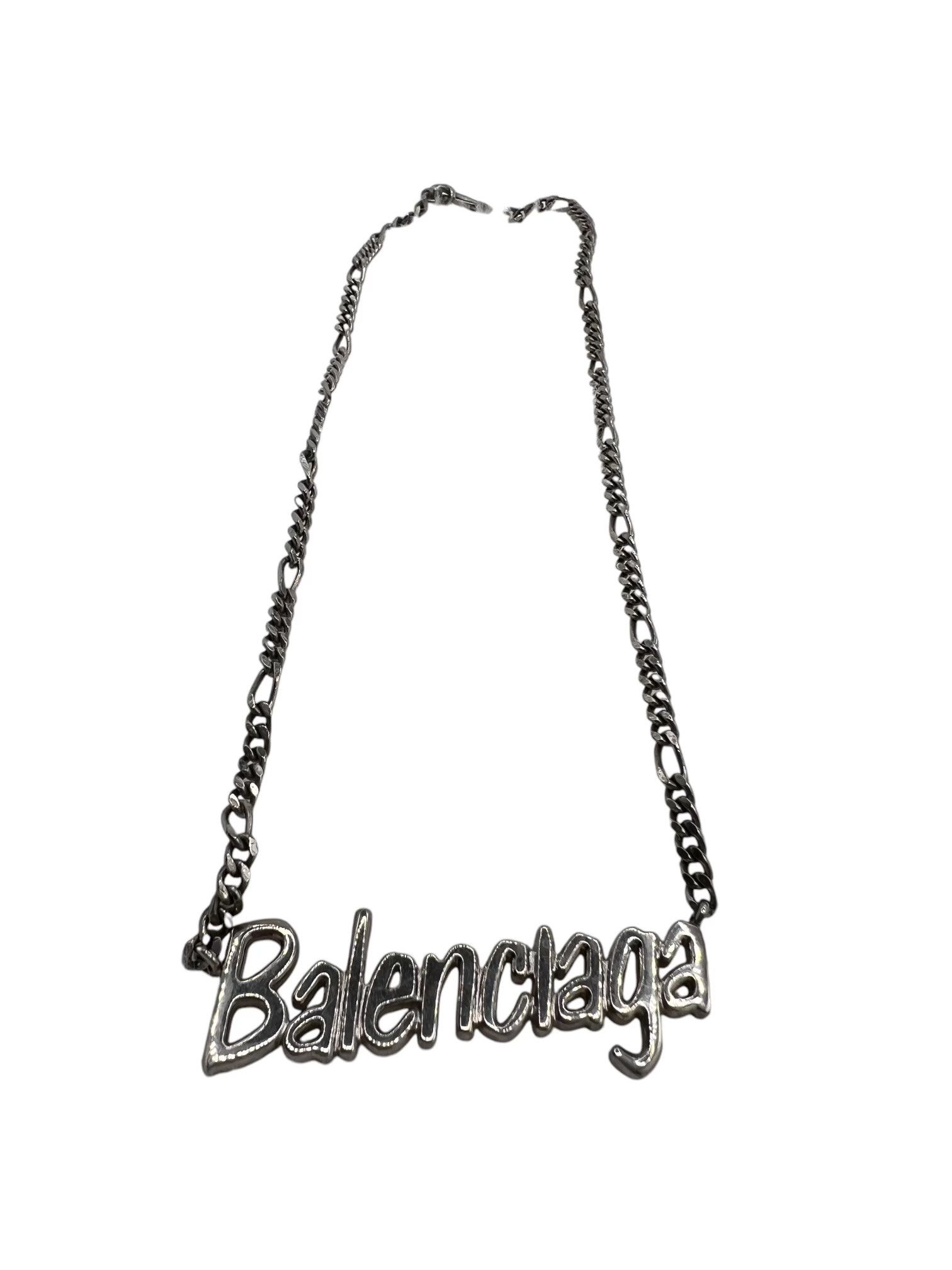Balenciaga Balenciago Typo Necklace Size ONE SIZE - 2 Thumbnail