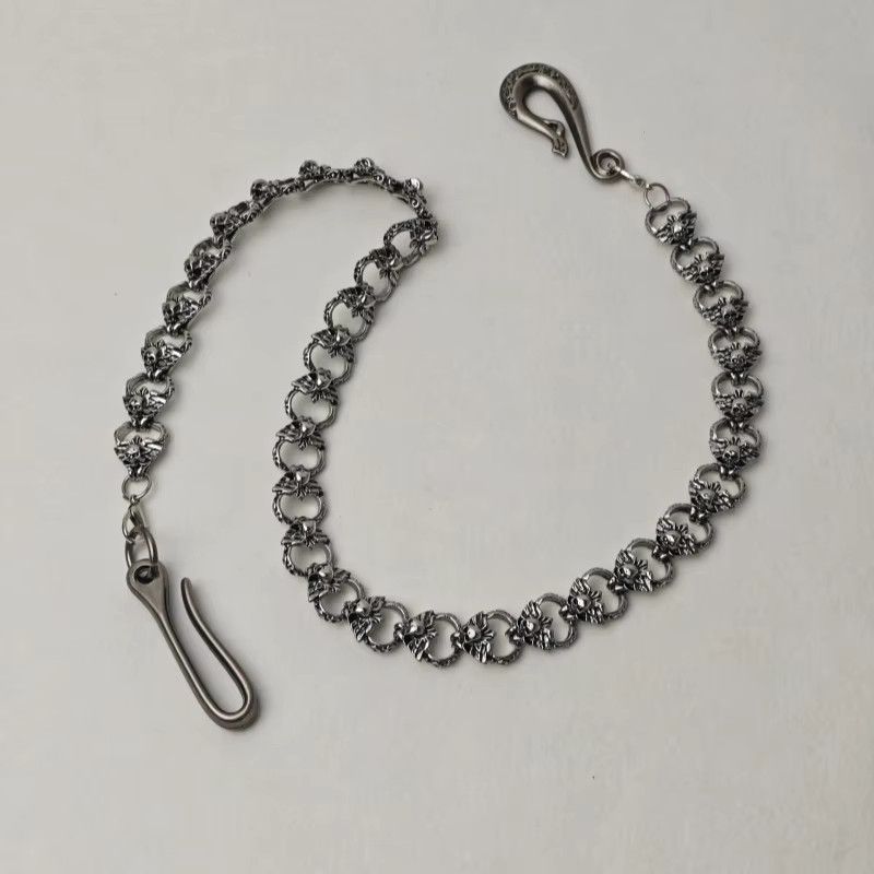 Jewelry Dark punk Style Skeleton Pants Waist Chain Size ONE SIZE - 5 Thumbnail