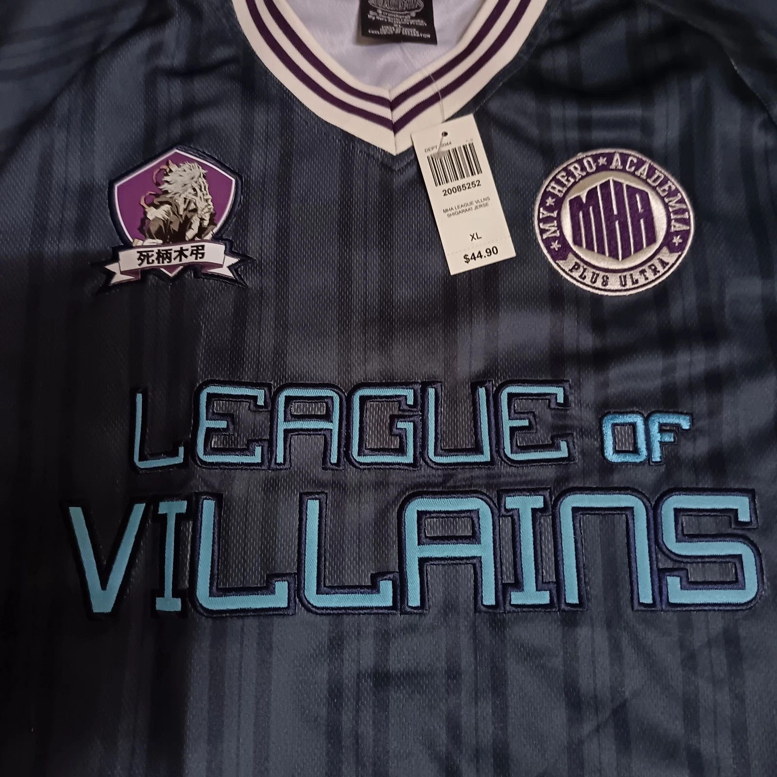 Anime Boxlunch My Hero Academia Tomura Shigaraki Soccer Jersey Size US XL / EU 56 / 4 - 2 Thumbnail