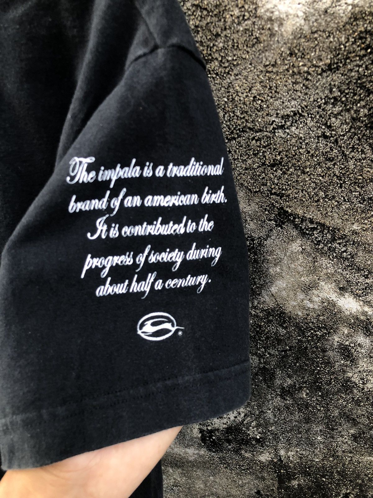 Japanese Brand × Le Grande Bleu (L.G.B.) × Vintage Vintage Impala Poem Massive Tshirt Size US M / EU 48-50 / 2 - 5 Thumbnail