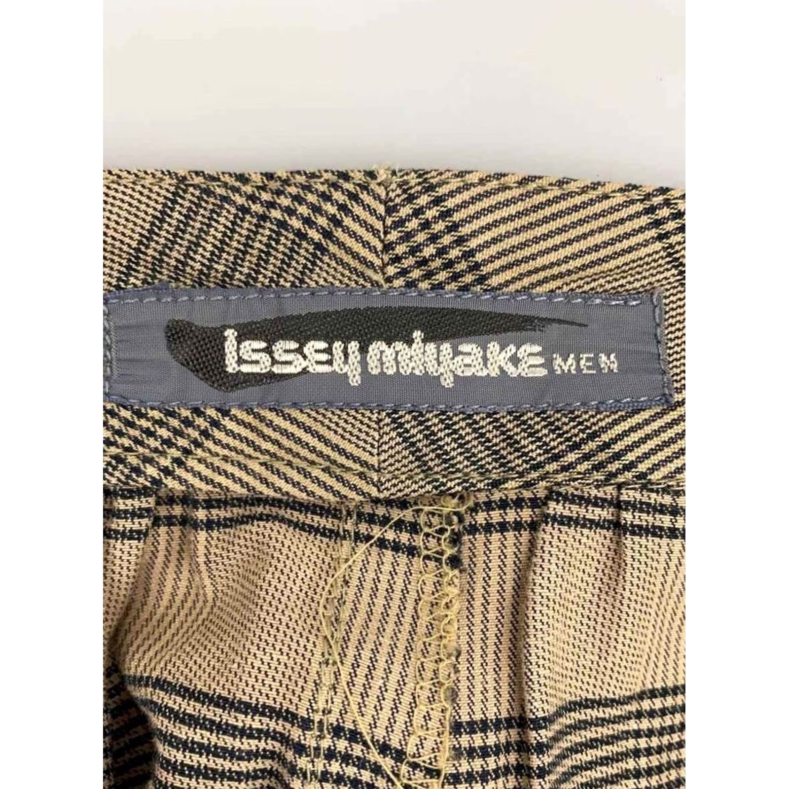 Issey Miyake Vintage ISSEY MIYAKE MEN Pants Checked Size S Cotton Rayon Used good condition Size US 29 - 4 Thumbnail