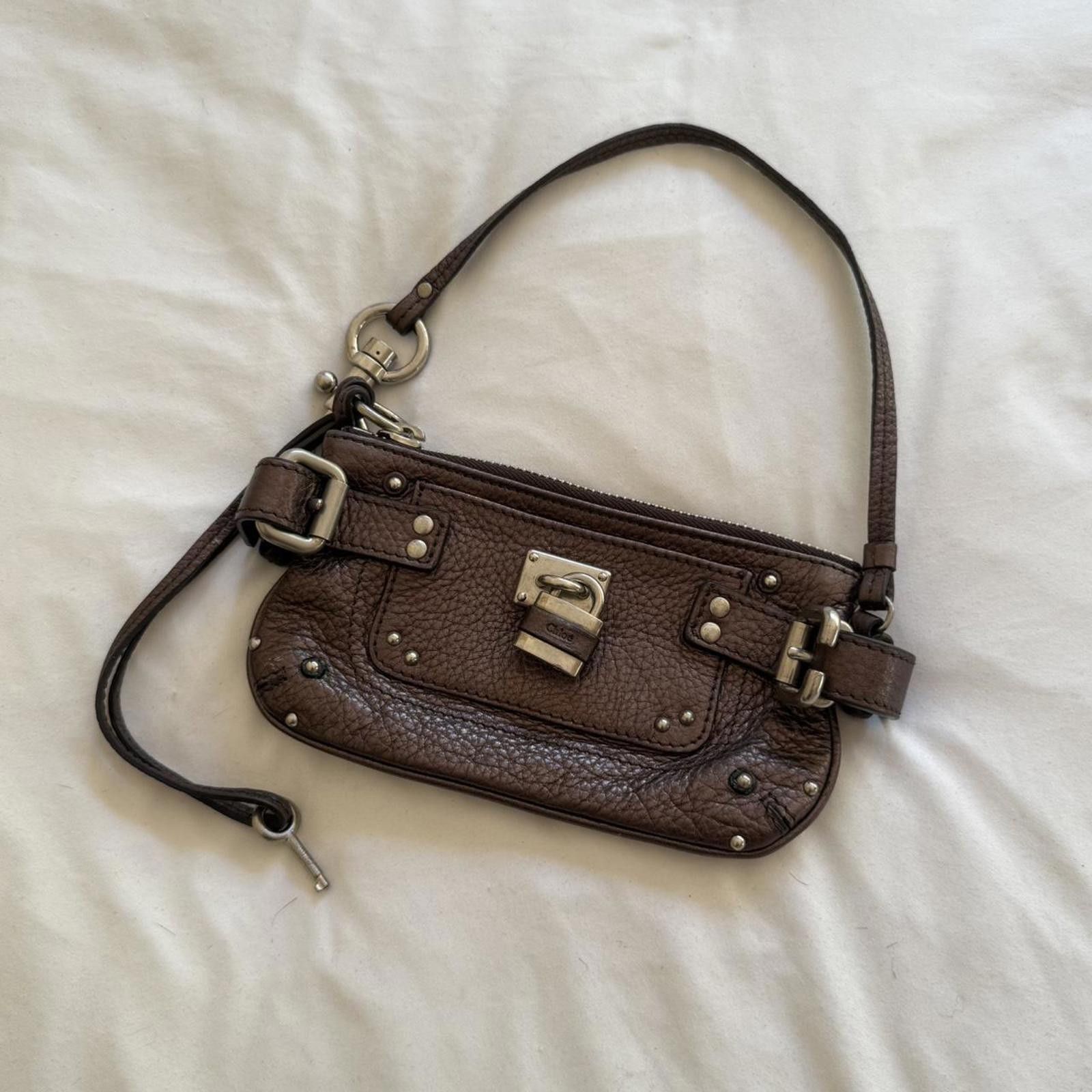 chloma Chloé Women's Purple and Grey Bag Size ONE SIZE - 4 Thumbnail