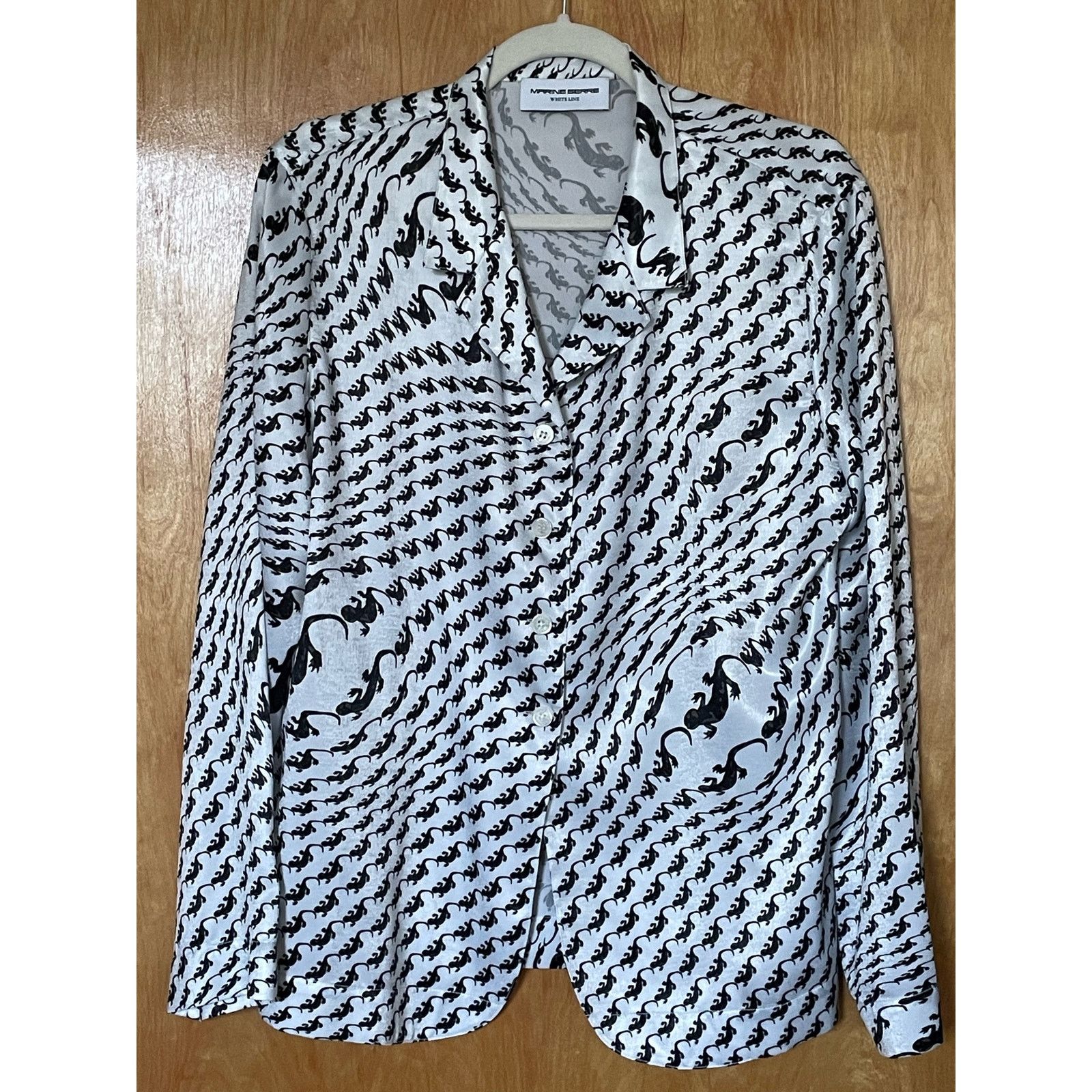 Marine Serre FW20 Marine Serre Salamander Lizard Blouse M Size M / US 6-8 / IT 42-44 - 1 Thumbnail