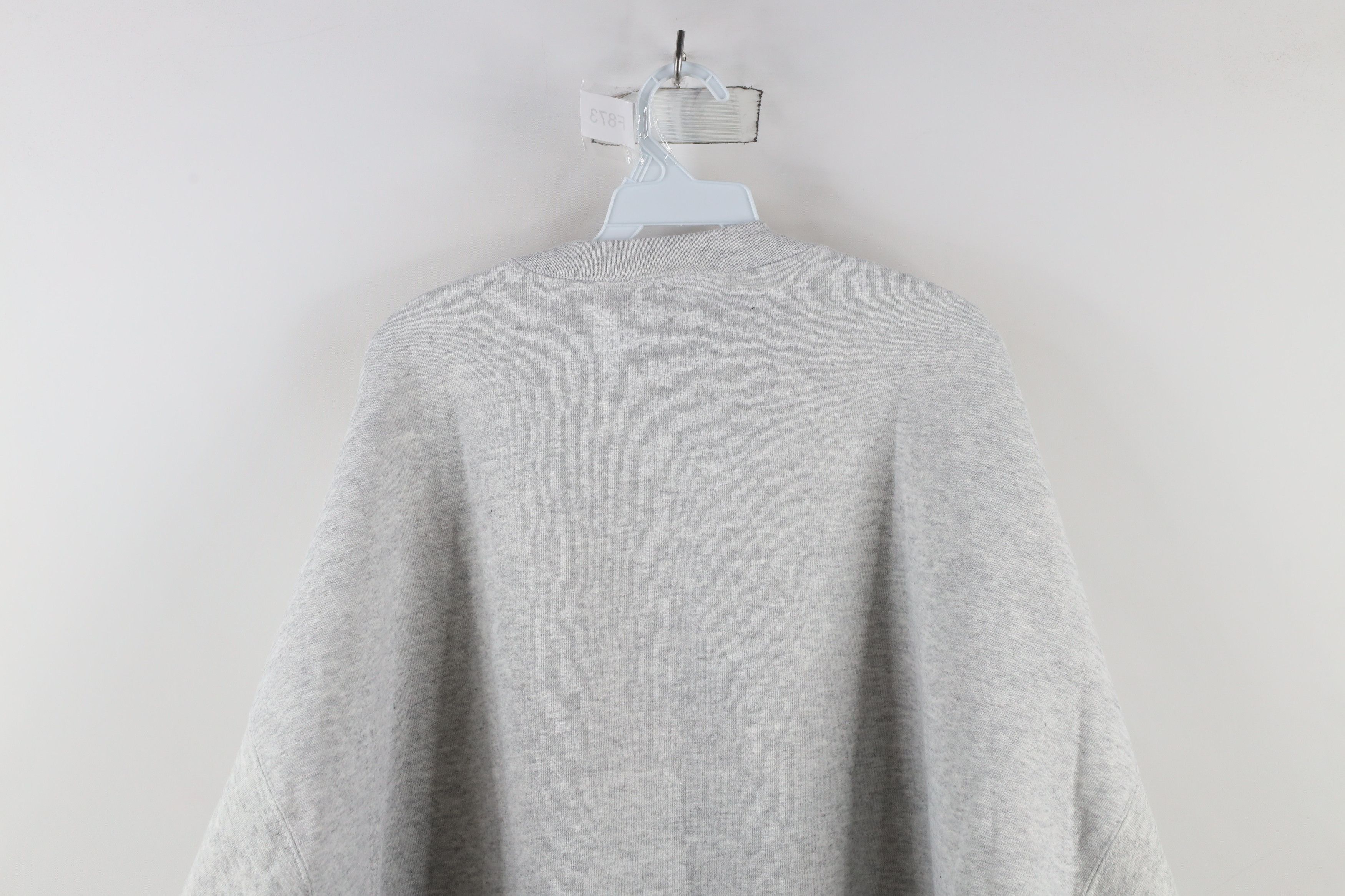 Vintage Vintage 90s Streetwear Heavyweight Crewneck Sweatshirt Gray Size US XXL / EU 58 / 5 - 6 Thumbnail