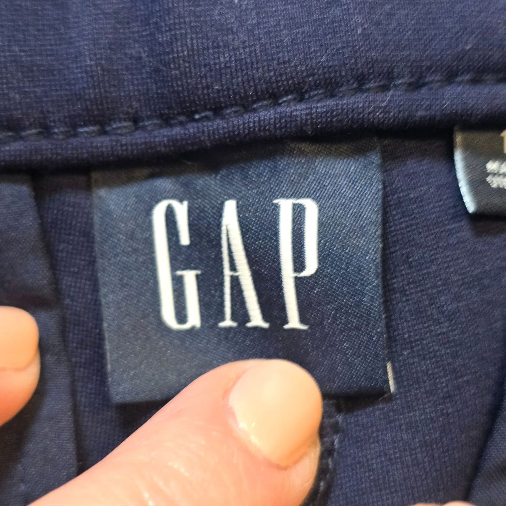 Gap Gap Pants Women's Size 14 Blue Flare Stretch Flat Front Regular Rise 33 Inseam Pants Size 36" / US 14 / IT 50 - 3 Thumbnail