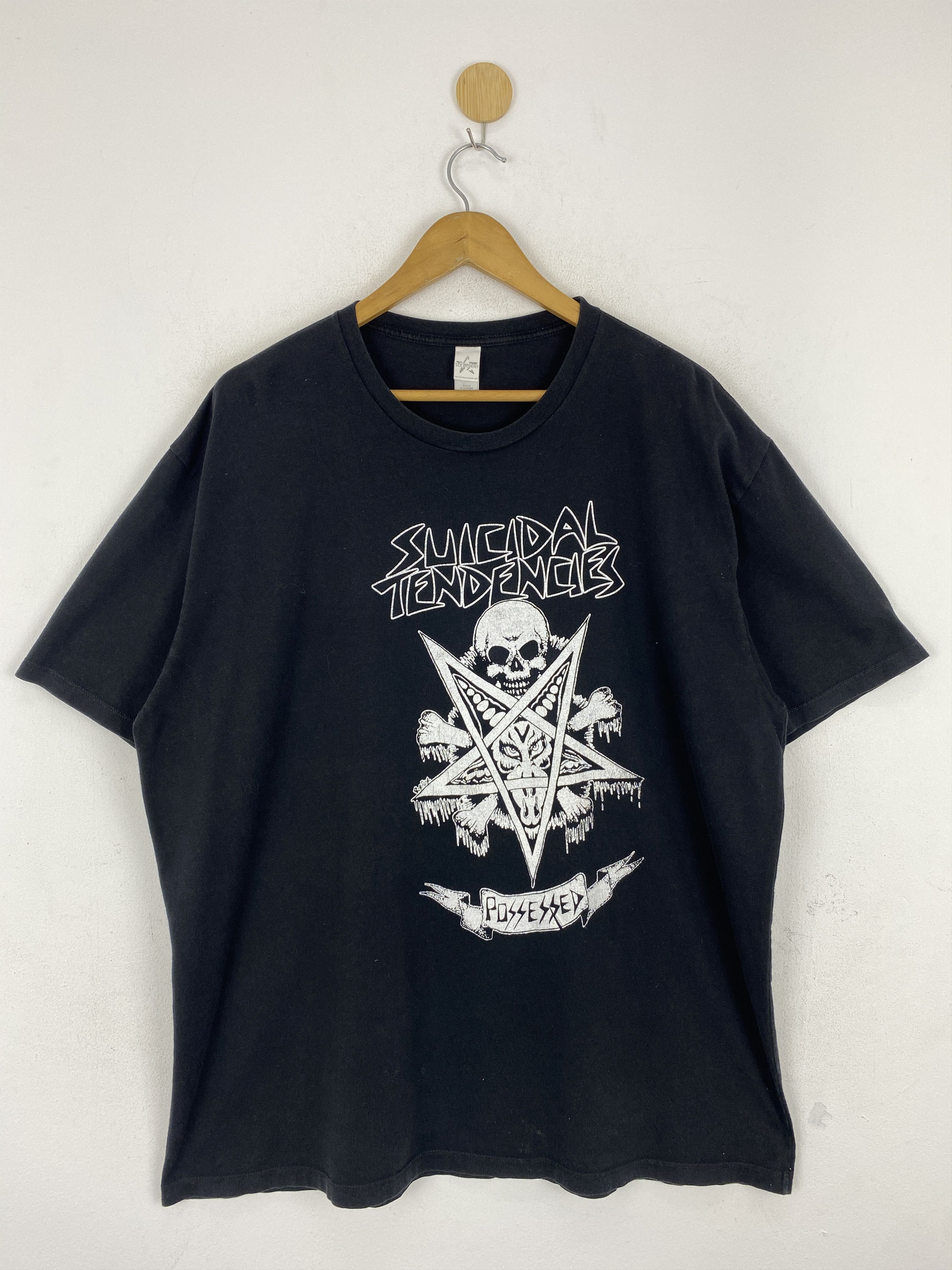 Band Tees × Vintage Vintage Suicidal Tendecies Possessed Band Tee TA0599 Size US XXL / EU 58 / 5 - 1 Thumbnail