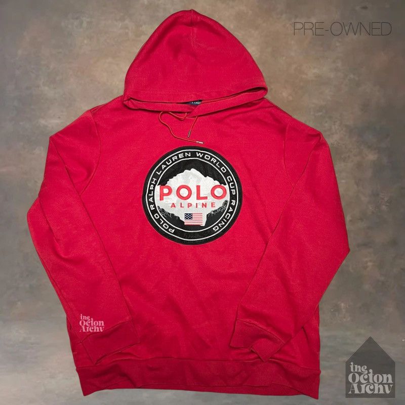 Polo Ralph Lauren Polo Ralph Lauren Alpine World Racing Hoodie Size US XL / EU 56 / 4 - 1 Thumbnail