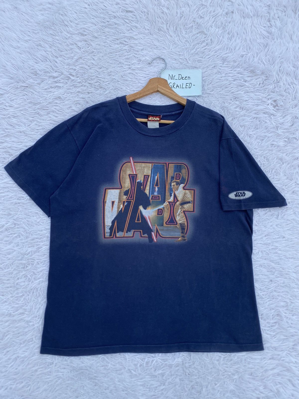 Star Wars Rare Vintage 90s Star Wars Episode 1 T-shirt Size US L / EU 52-54 / 3 - 2 Thumbnail