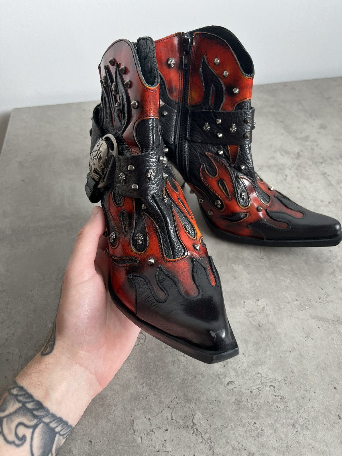 New Rock New Rock Boot Bull Size 37 Size US 7 / IT 37 - 5 Thumbnail