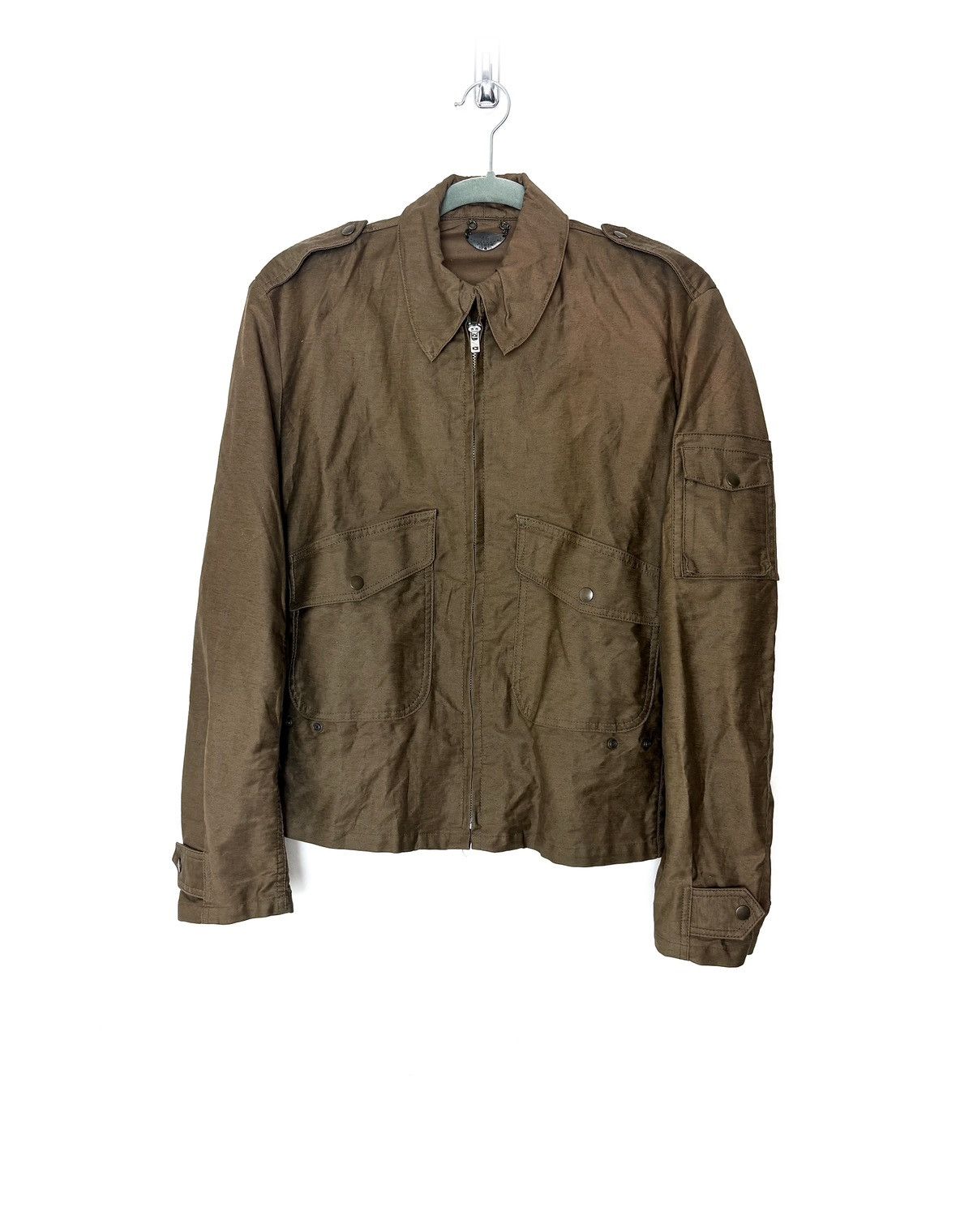 Japanese Brand Private Brand AG .925 Silver Utility Jacket Size US M / EU 48-50 / 2 - 1 Thumbnail