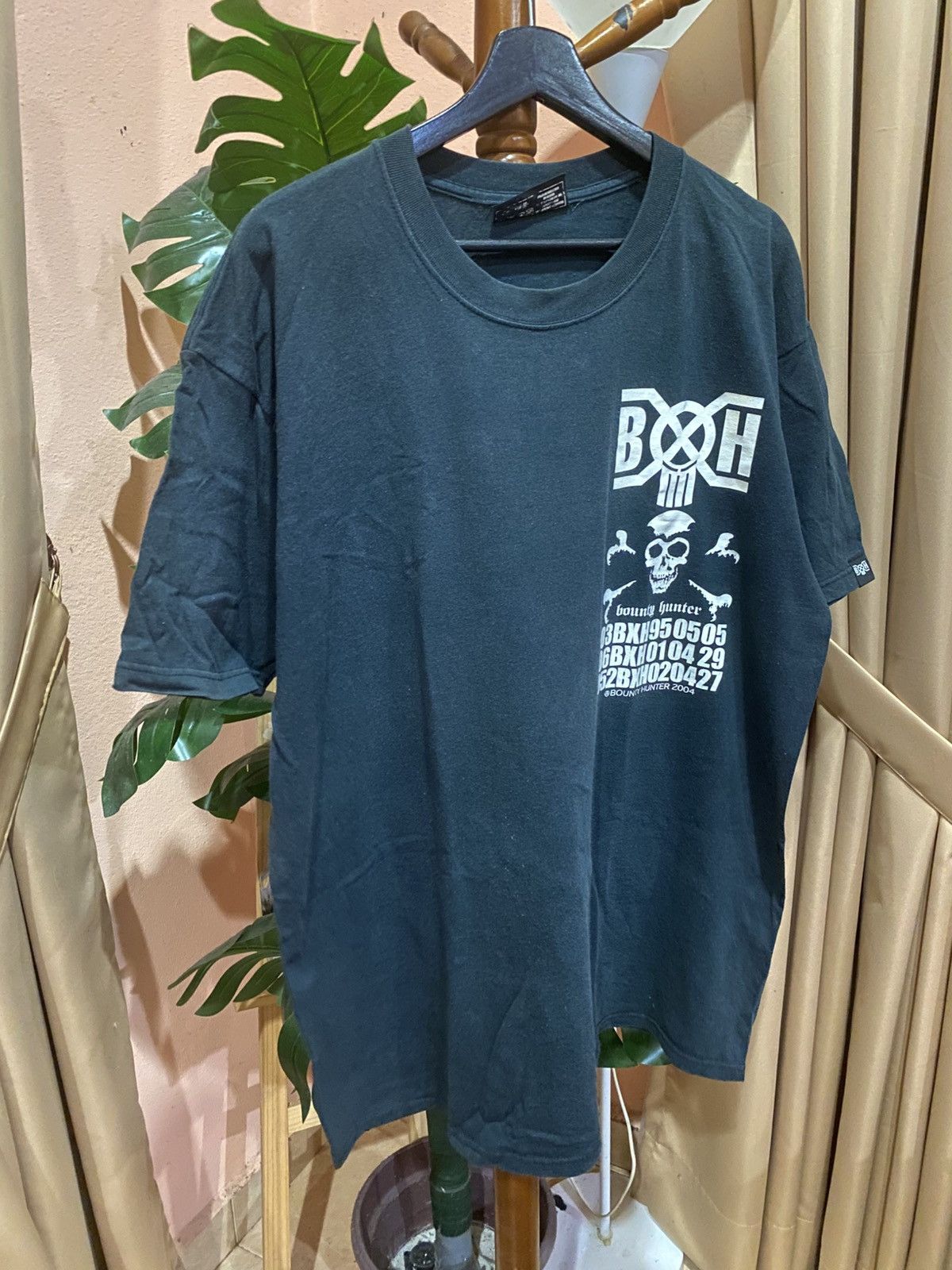 Bounty Hunter Bounty Hunter 2004 Skull Graphic T-Shirt Black Streetwear Size US XL / EU 56 / 4 - 4 Thumbnail