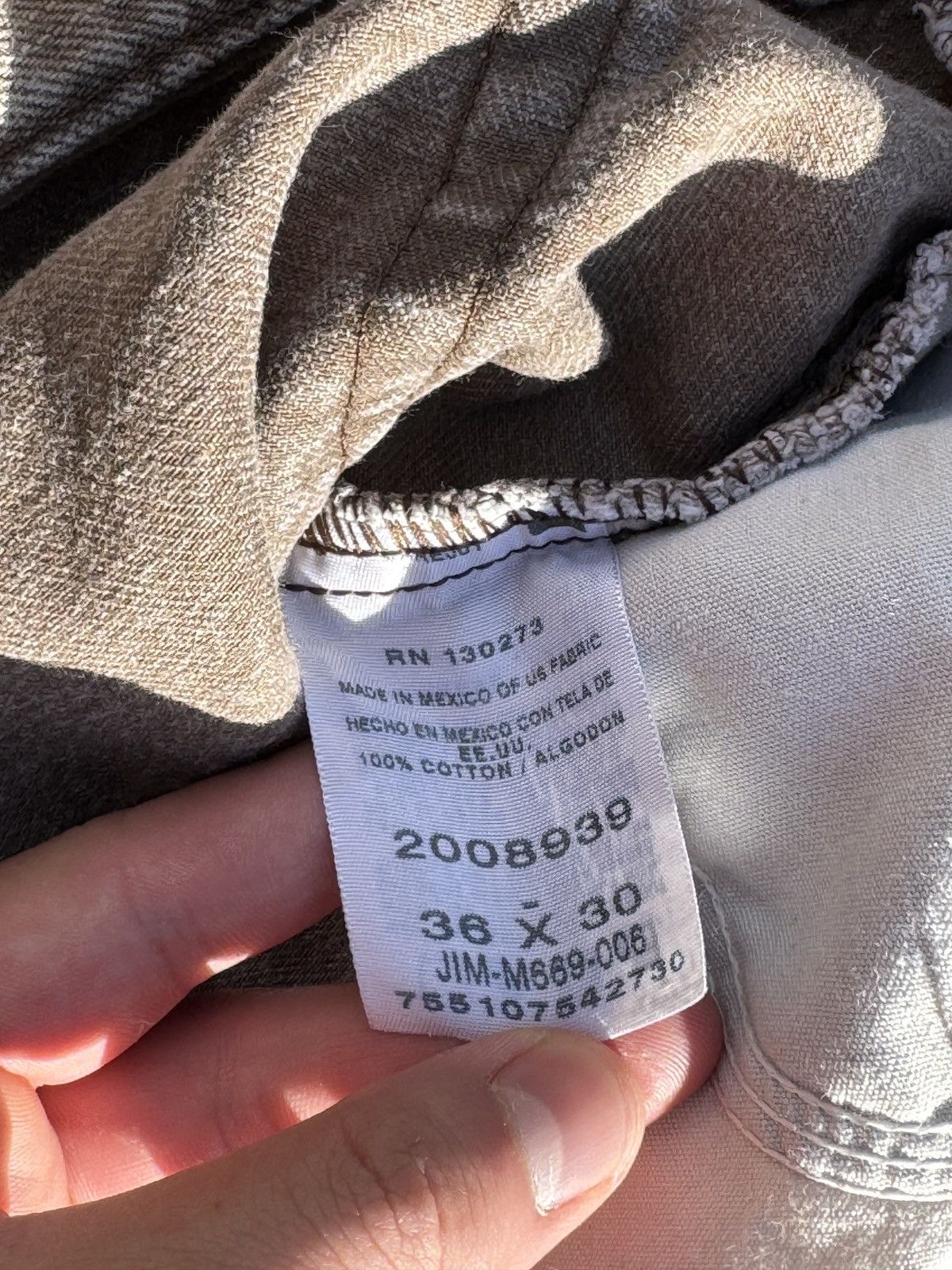 Lee Beige Lee Regular Fit Pants Size US 36 / EU 52 - 6 Thumbnail