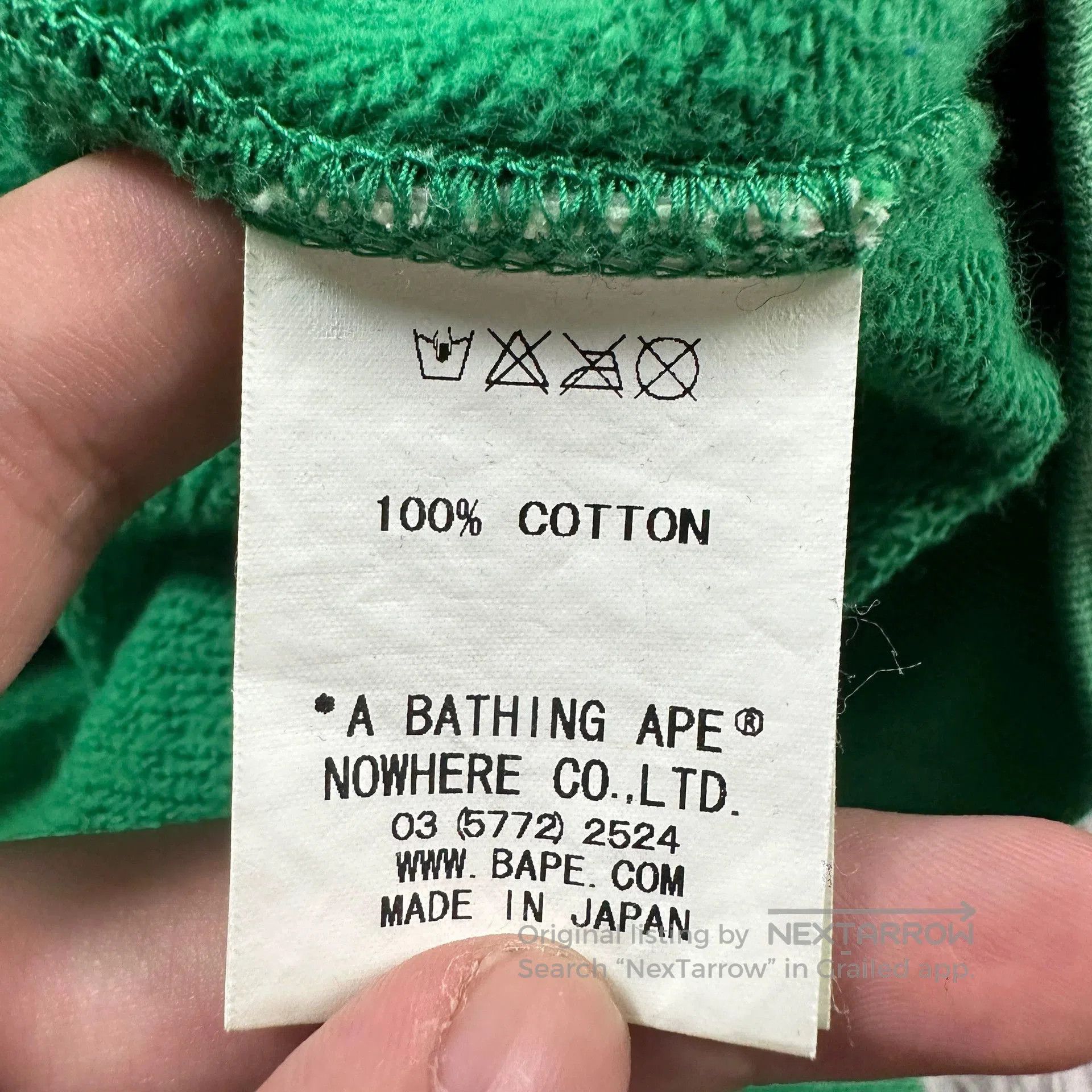 Bape bape green camouflage zip. Size US M / EU 48-50 / 2 - 6 Thumbnail
