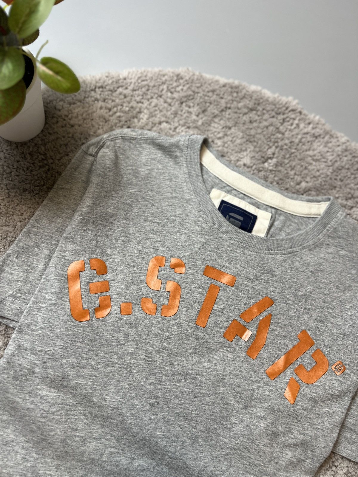 G-Star × Vintage Vintage G-Star Raw T-shirts Logo Y2K 90s USA style Size US L / EU 52-54 / 3 - 3 Thumbnail