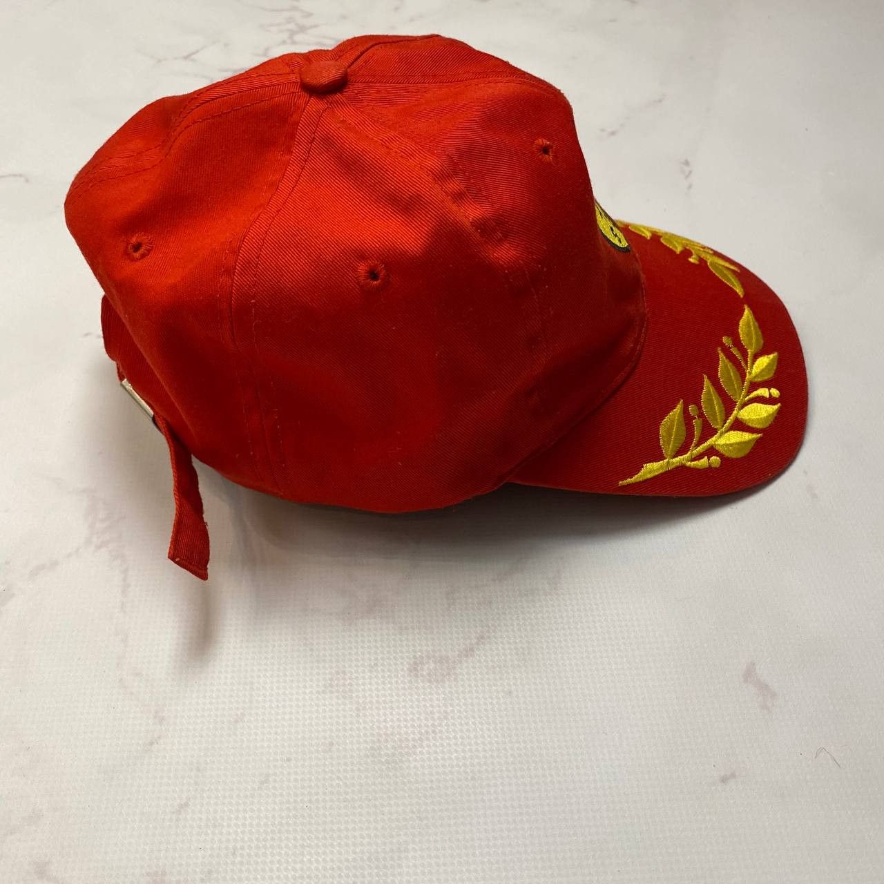 Ferrari Ferrari Red Vintage Cap Hats Big Logo Italia Formula Uno Size ONE SIZE - 5 Thumbnail