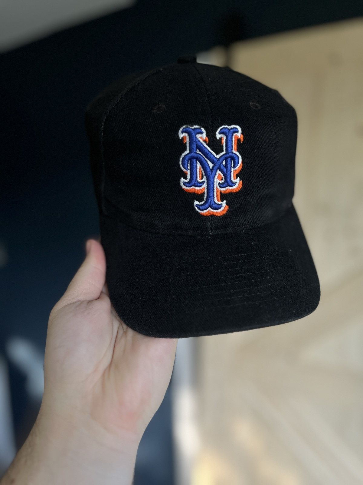 Sports Specialties Vintage 90’s New York Mets MLB SnapBack Hat Size ONE SIZE - 1 Thumbnail