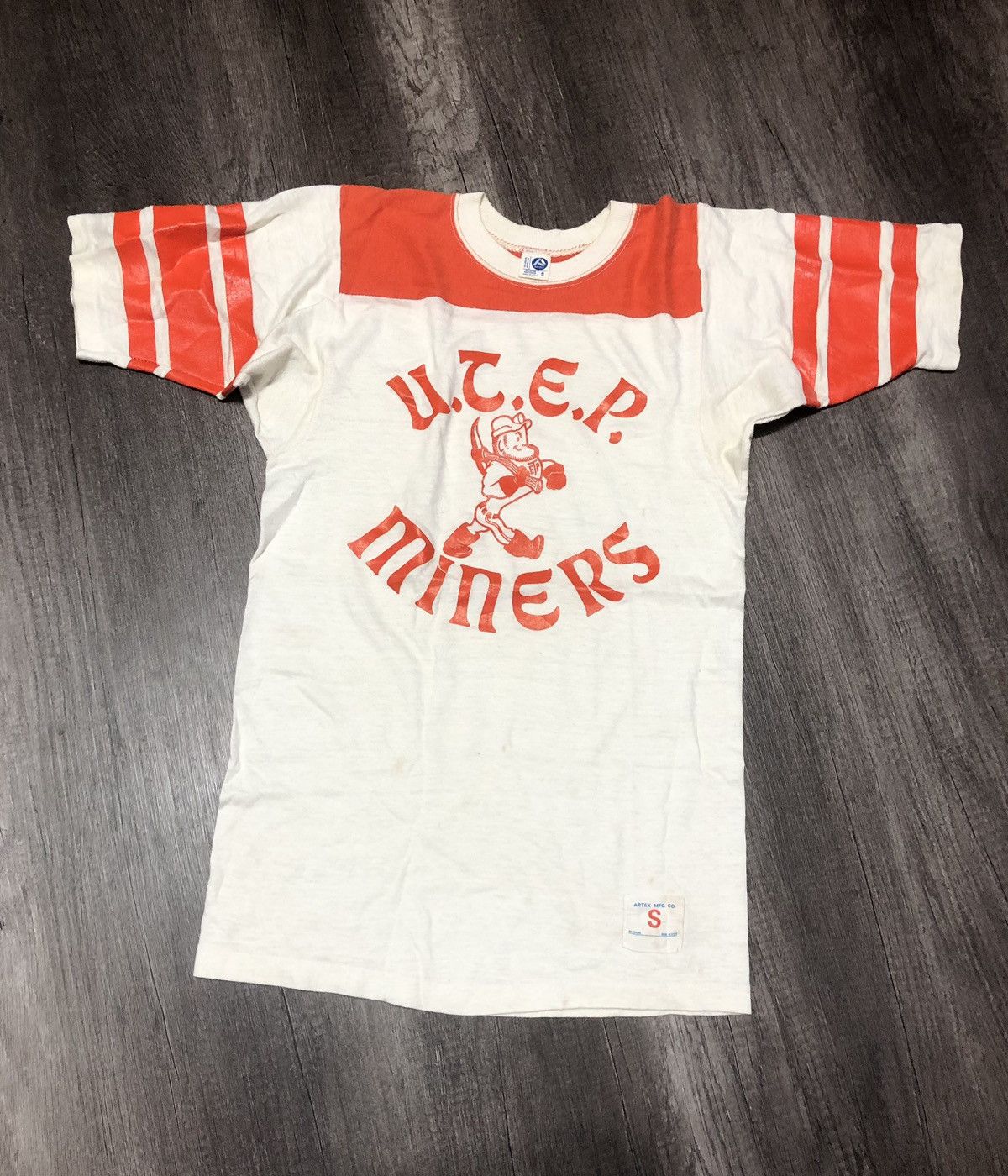 Vintage ARTEX MFG CO x U.C.E.P. MINERS TEE SHIRT Size US S / EU 44-46 / 1 - 3 Thumbnail