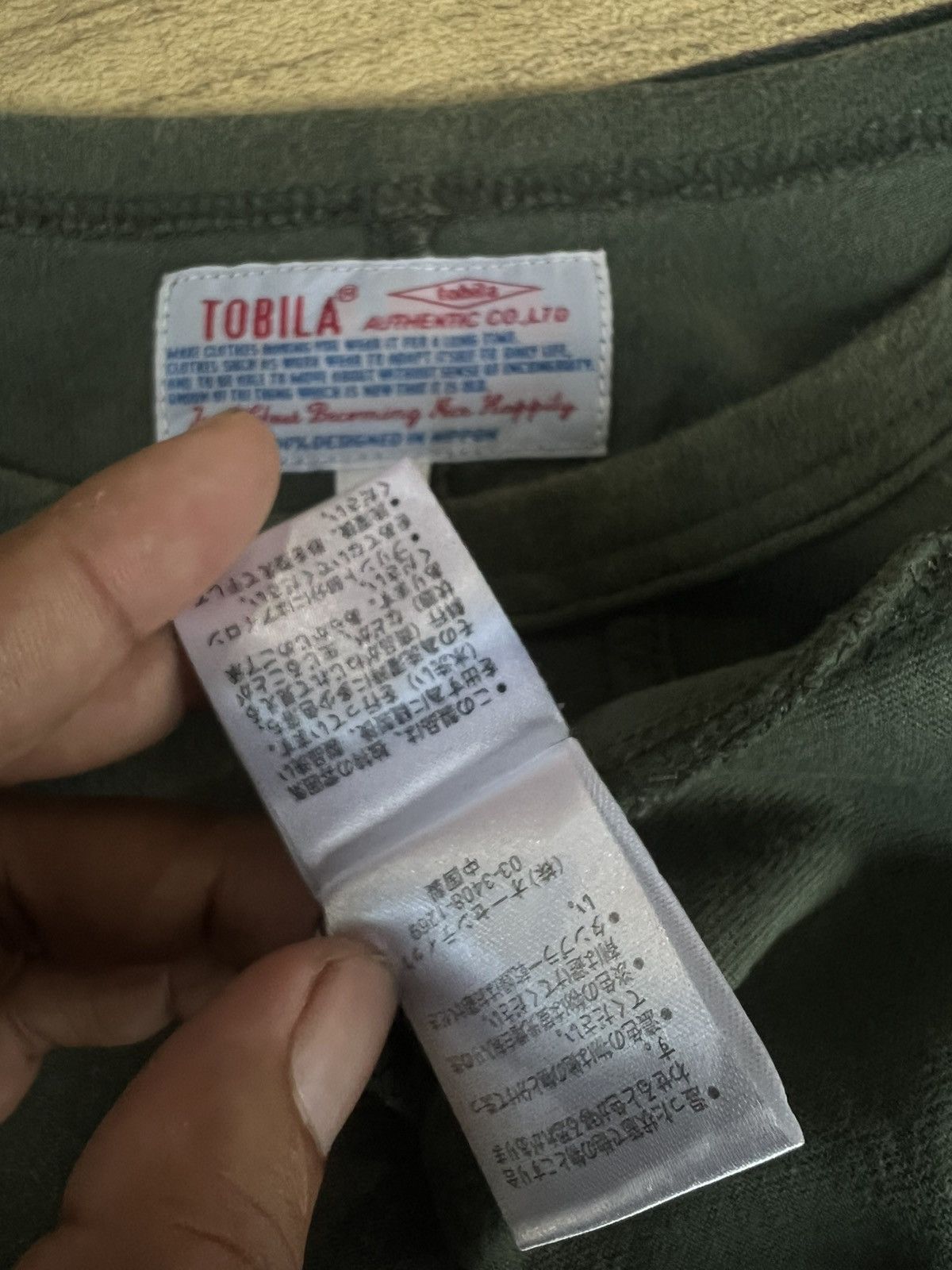 Japanese Brand Tobila y2k grunge raglan tee Size US M / EU 48-50 / 2 - 6 Thumbnail
