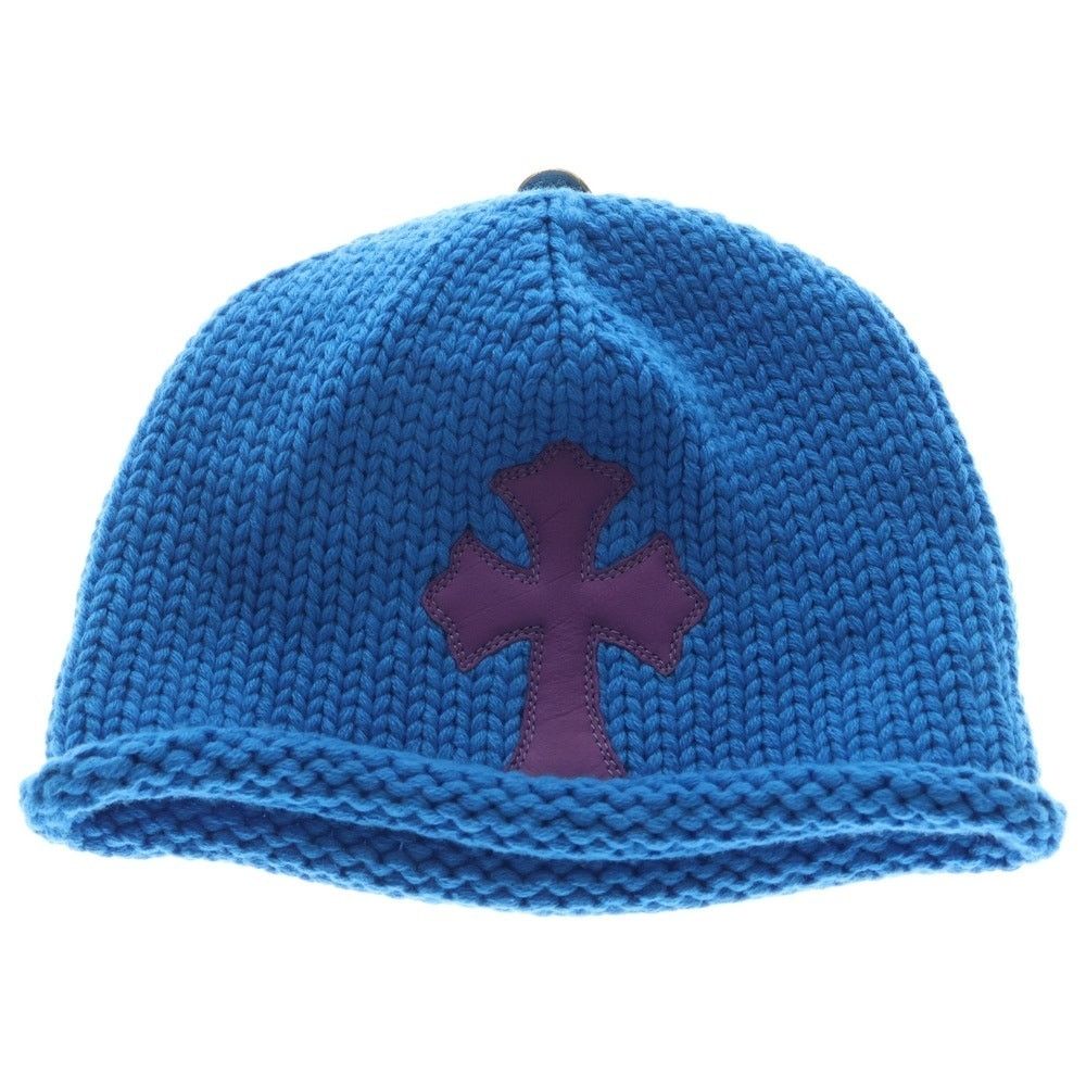 Chrome Hearts Cashmere Beanie with Cross Patch - www.atualestetica