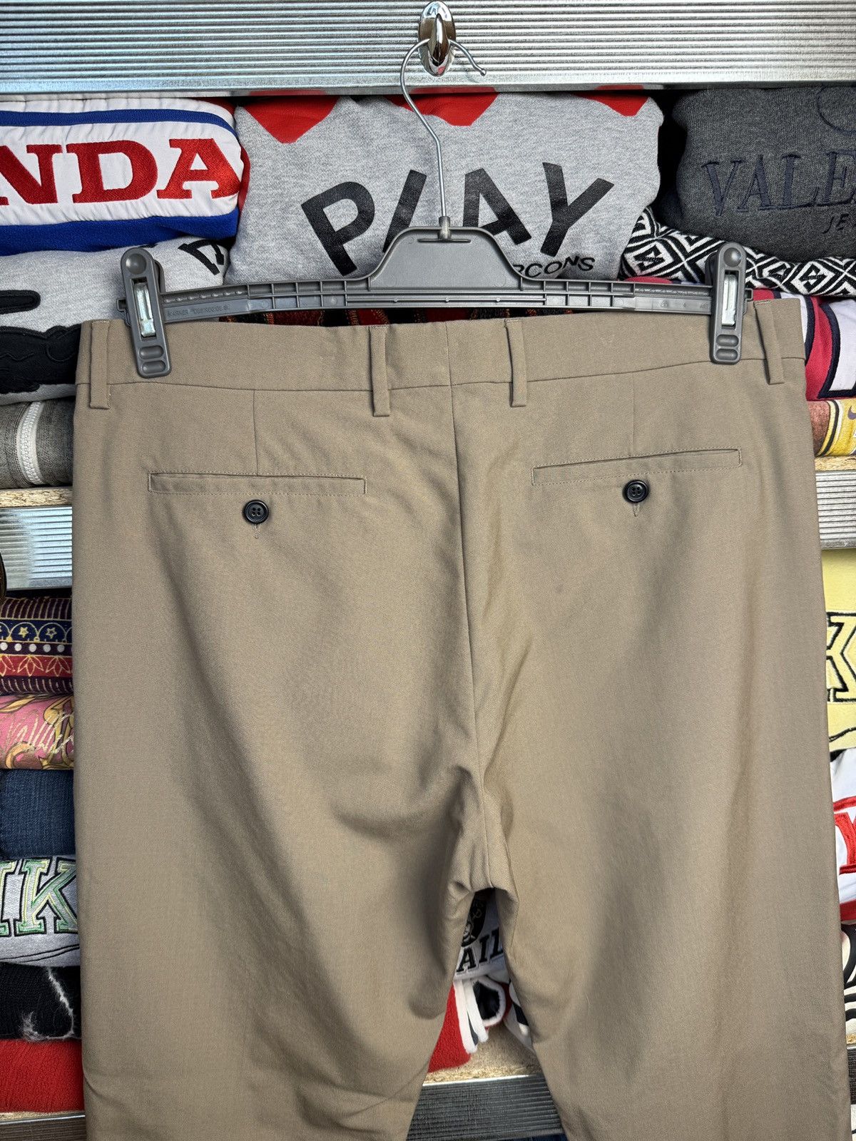AMI AMI Beige Casual Pants Size US 34 / EU 50 - 7 Thumbnail