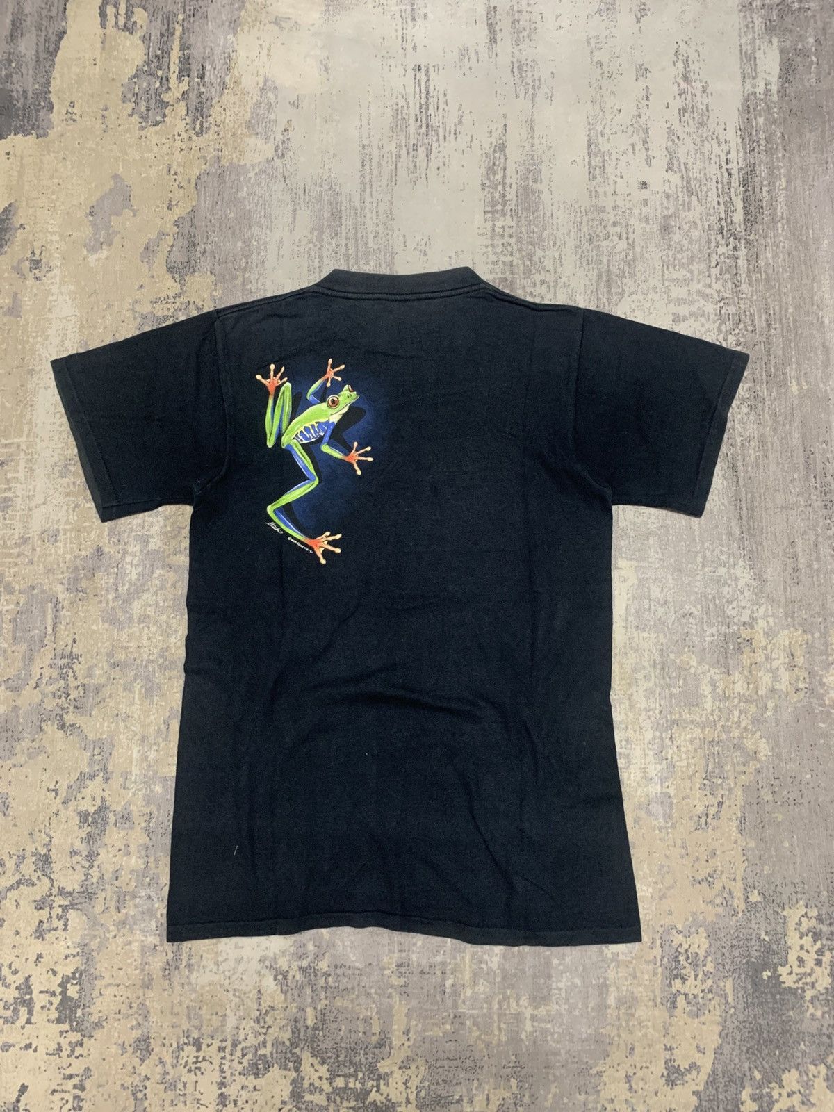 Vintage Vintage 90s Rainforest Frog T-Shirt Ken Drewke Single Stitch Size US M / EU 48-50 / 2 - 7 Thumbnail