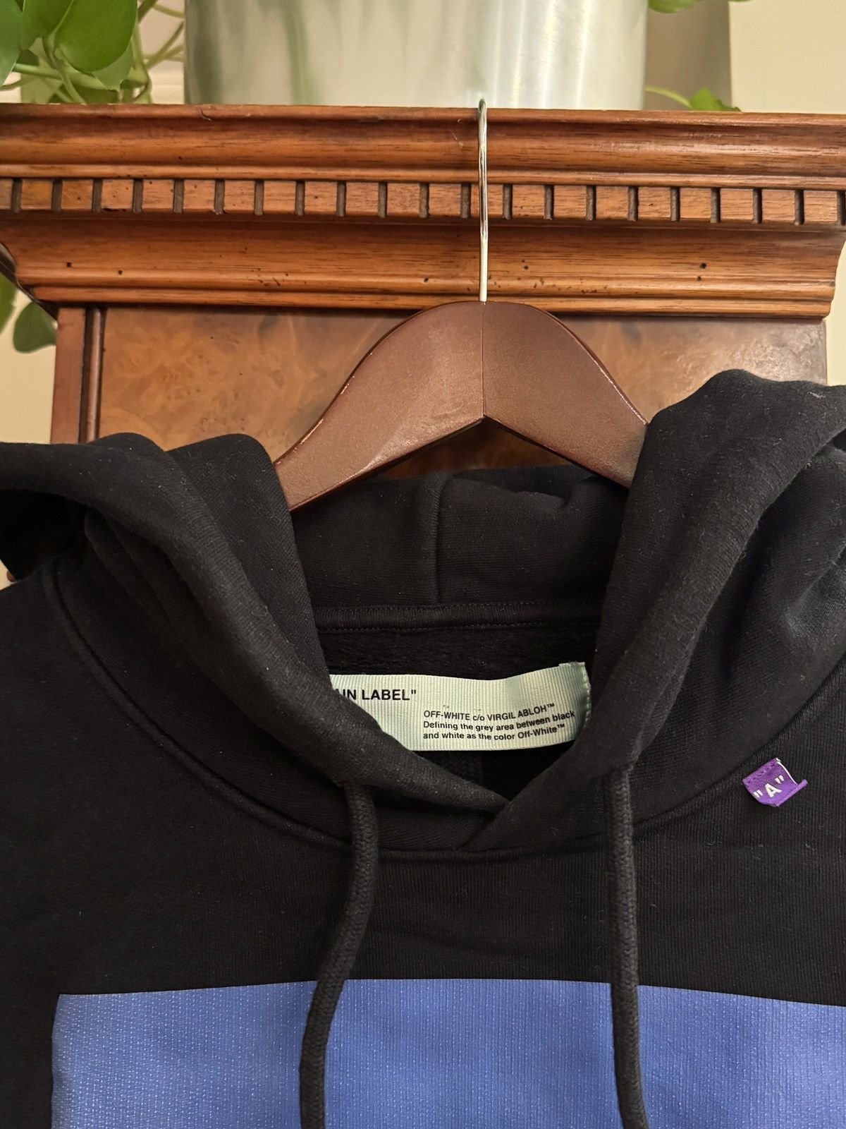 Off-White Off-White Black Business Casual Hoodie Fall/Winter 2019 Size US M / EU 48-50 / 2 - 4 Thumbnail