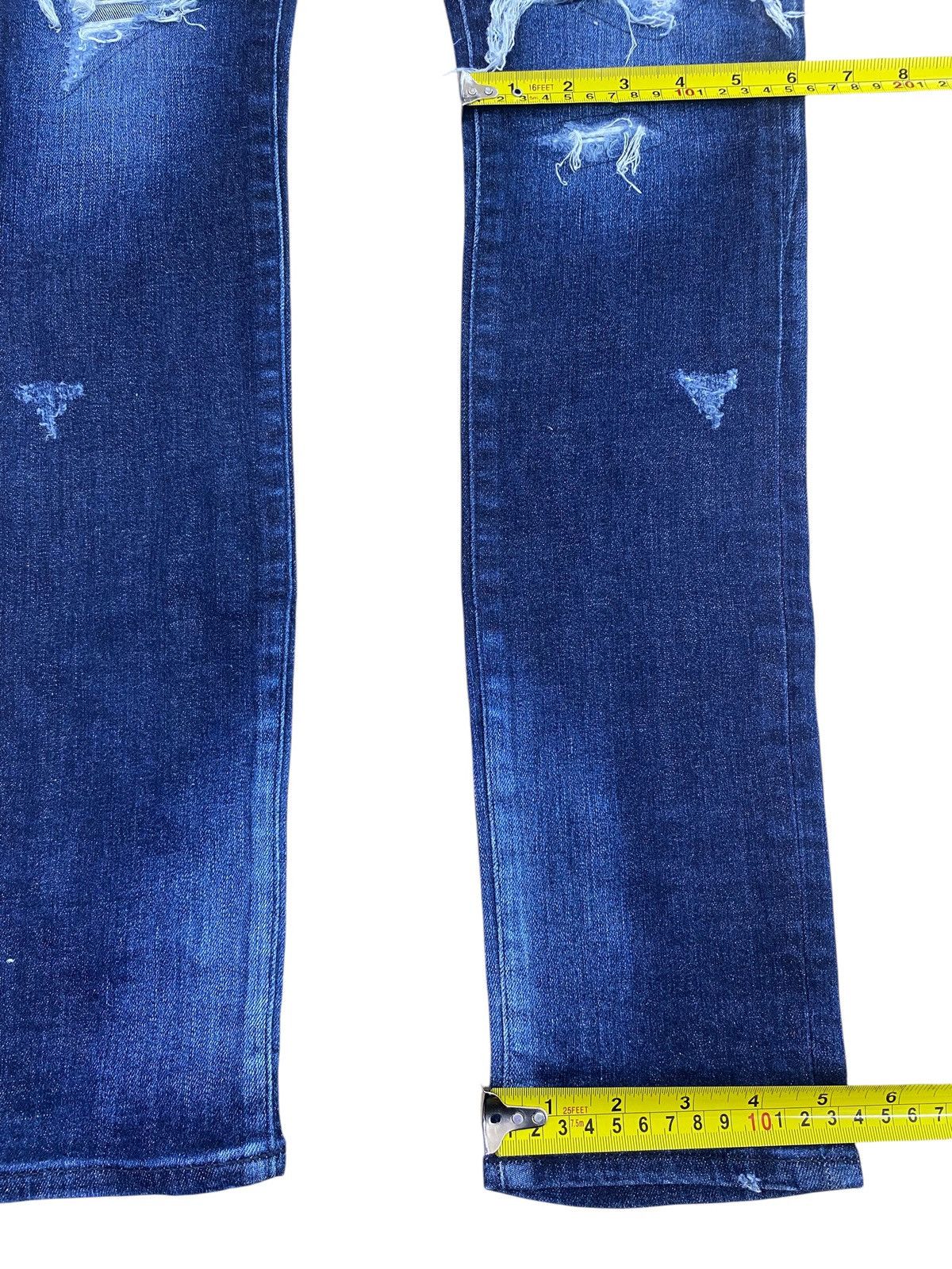 Other Luv Maison Dark Faded Wash Distressed Style Skinny Jeans Size US 30 / EU 46 - 8 Thumbnail