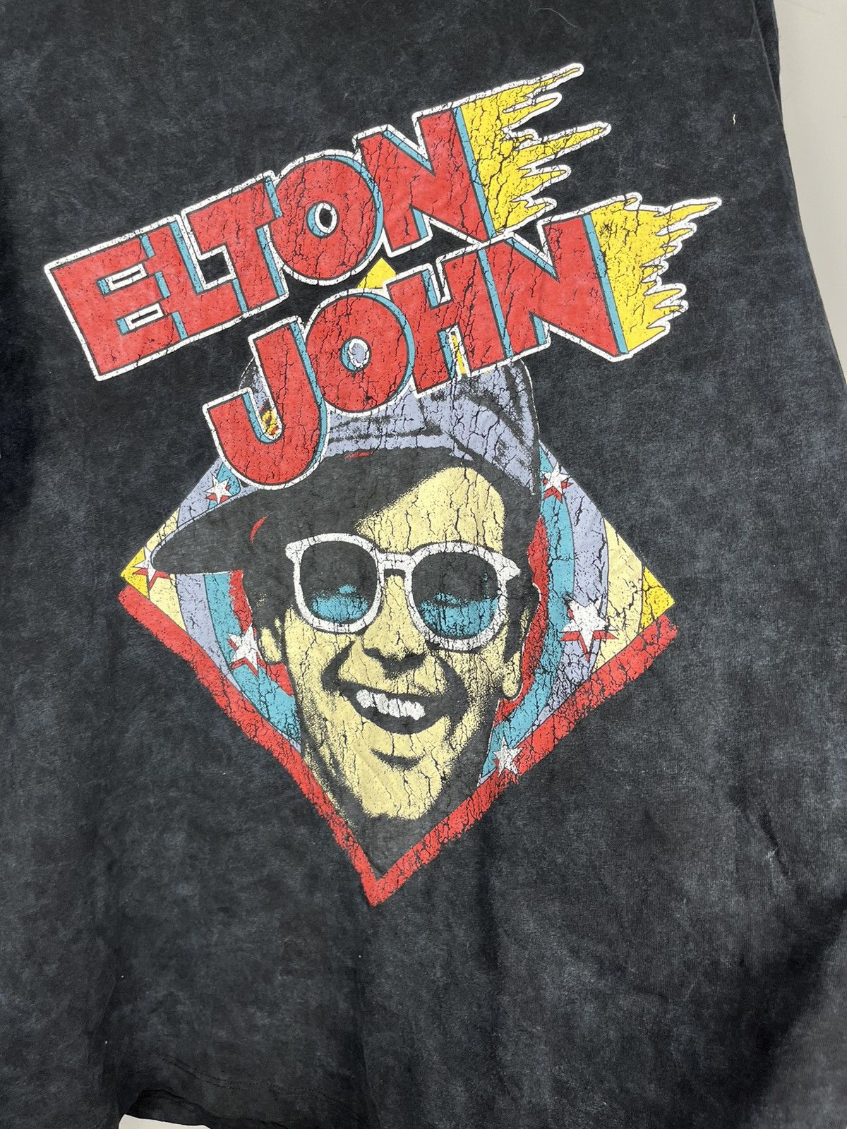 Band Tees × Vintage Elton John band t-shirt Size US XXL / EU 58 / 5 - 3 Thumbnail