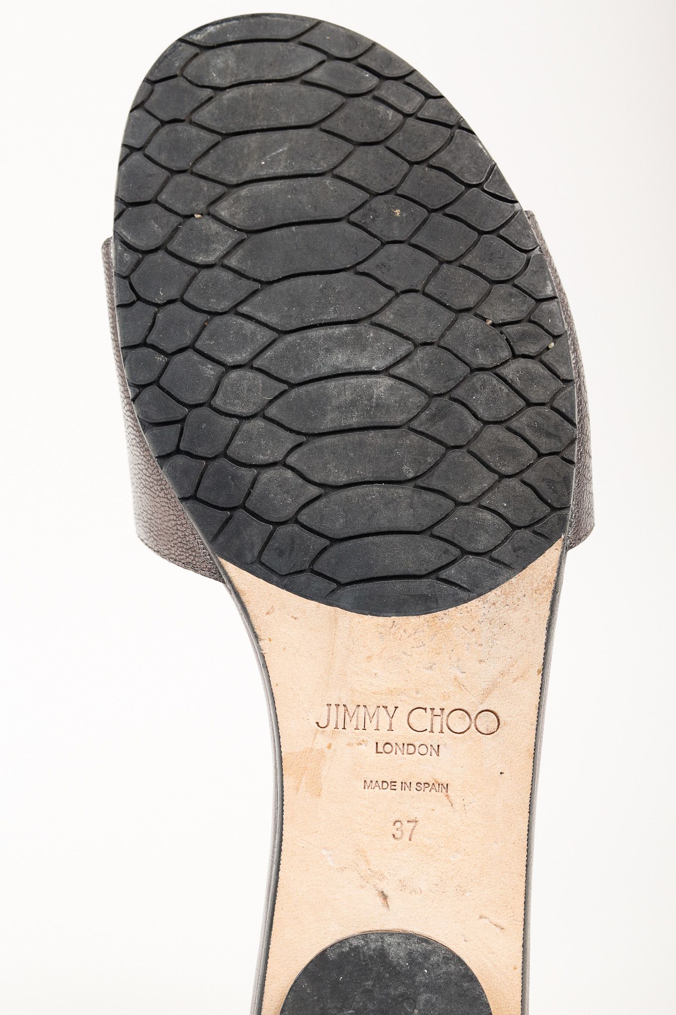 Jimmy Choo Jimmy Choo Neave Embelllished Floral Leather Sandal Size US 6.5 / IT 36.5 - 6 Thumbnail