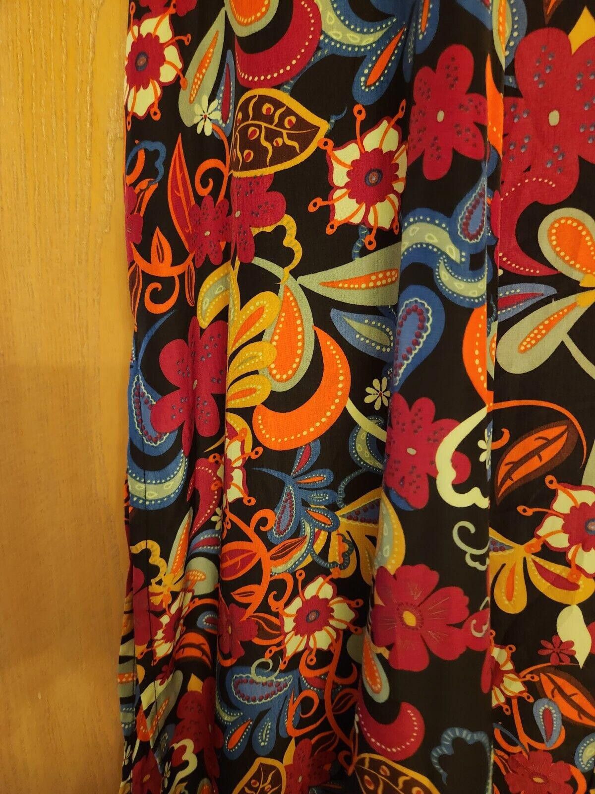 Designer Floral Multicolored Lularoe Joy Size Small Size S / US 4 / IT 40 - 4 Thumbnail