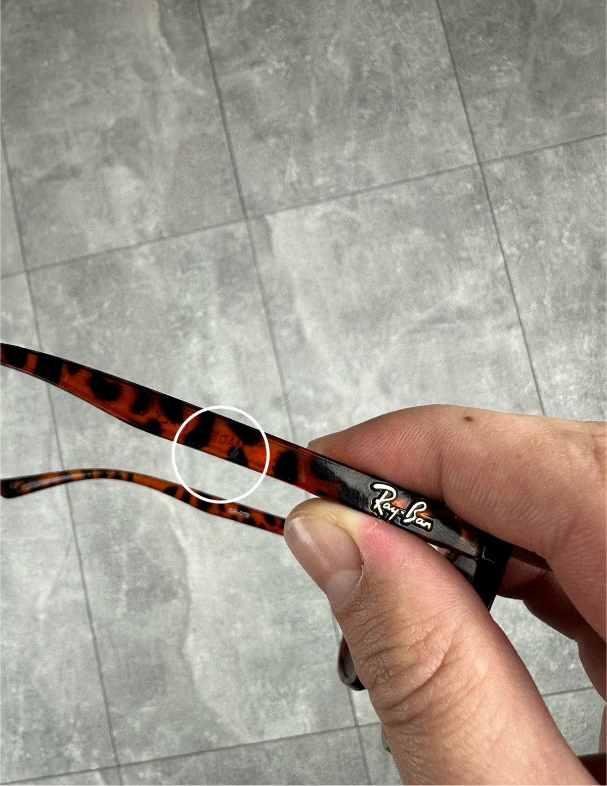 RayBan Vintage Ray Ban Leopard Print Sunglass Size ONE SIZE - 3 Thumbnail