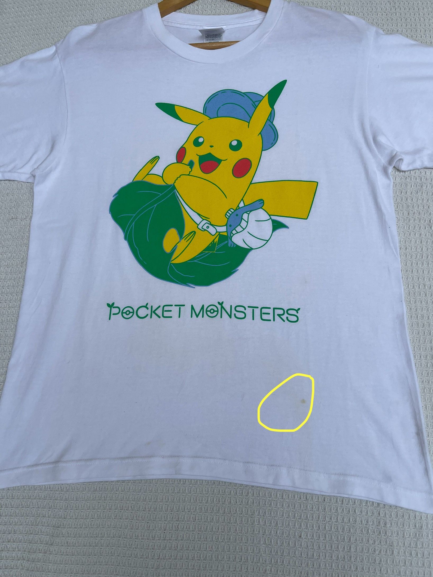 Nintendo × Pokemon × Vintage Last Drop🔥Rare🔥Vintage Pokemon Pocket Monster T-Shirt Size US M / EU 48-50 / 2 - 7 Thumbnail