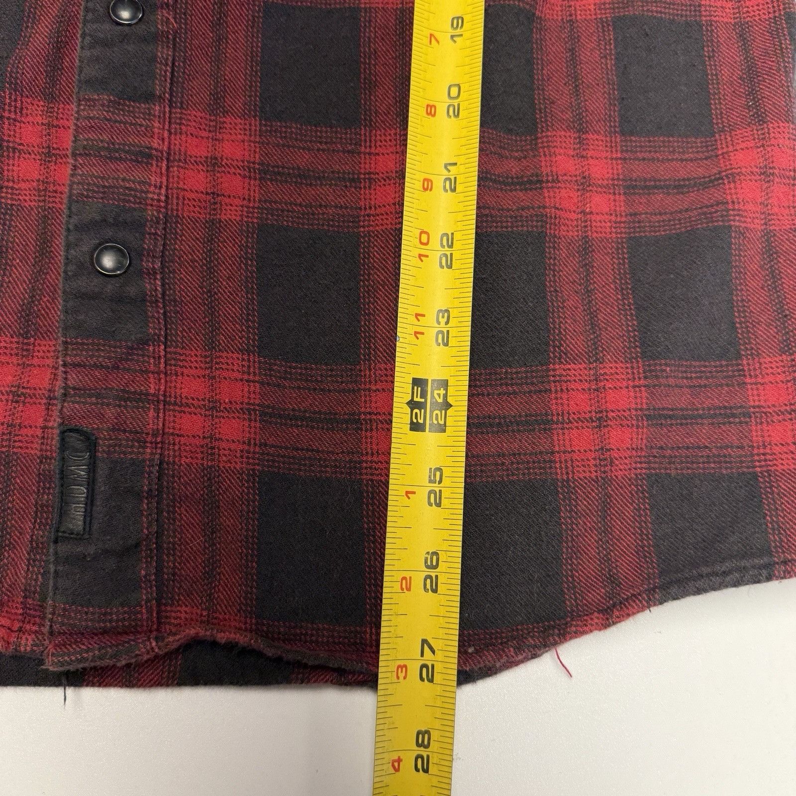 Harley Davidson Harley Davidson Flannel Shirt Mens Medium Red Plaid Snap But Size US M / EU 48-50 / 2 - 9 Thumbnail